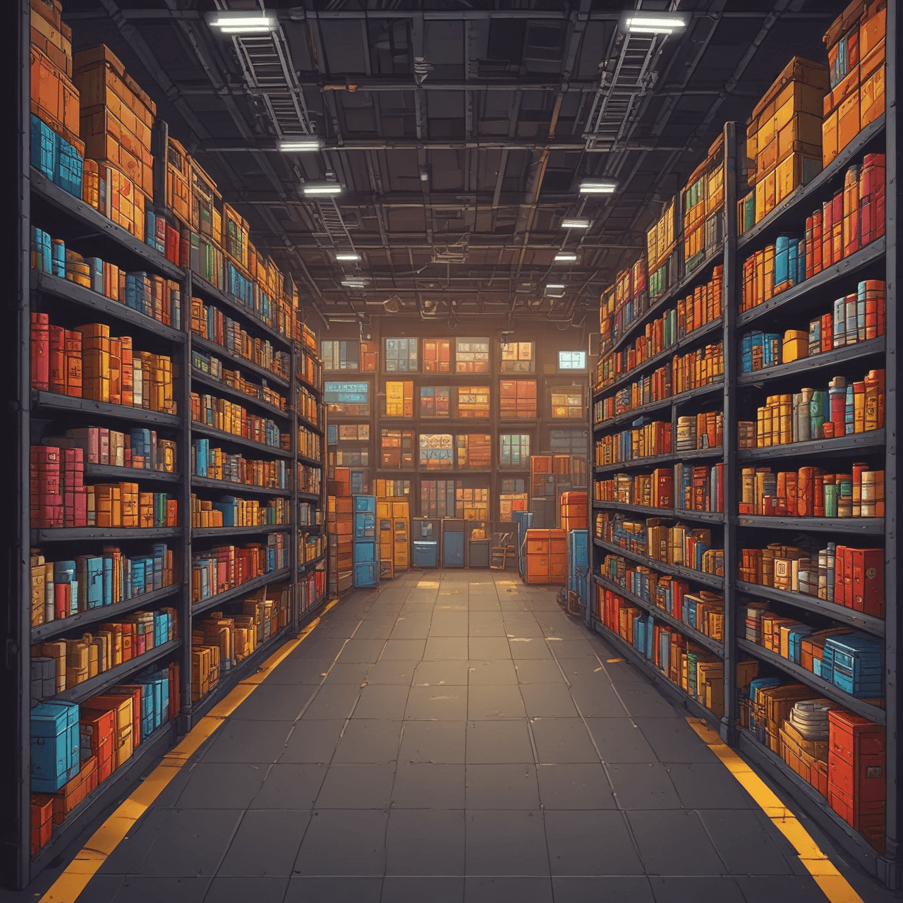 Warehouse Logistics Run game banner