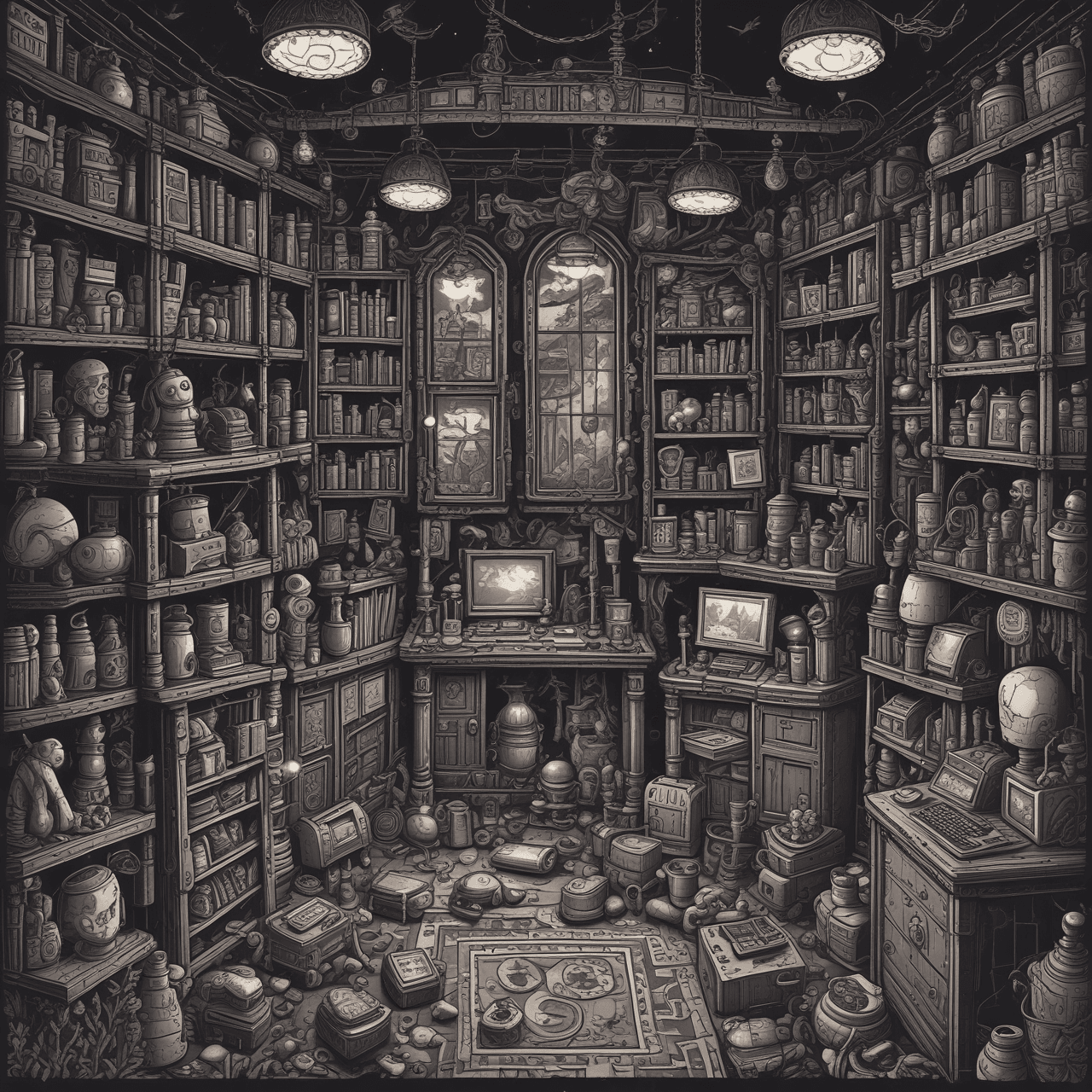 Lumber Room Jump game banner