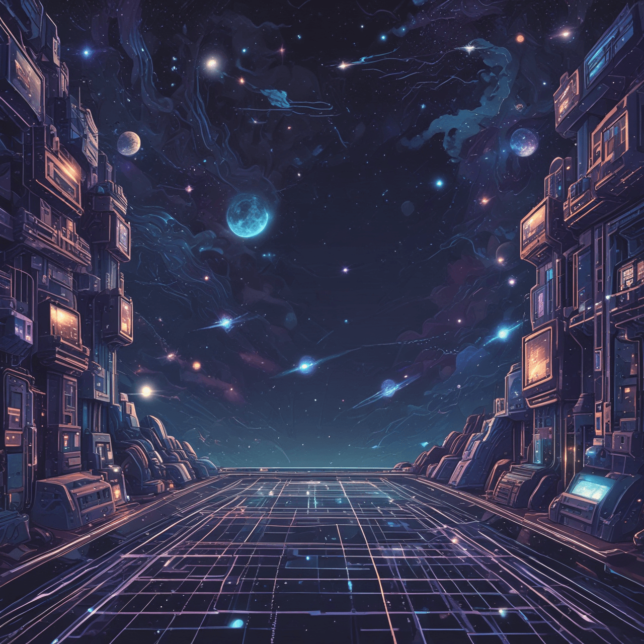 Cosmic Ledger: Jetpack Audit game banner