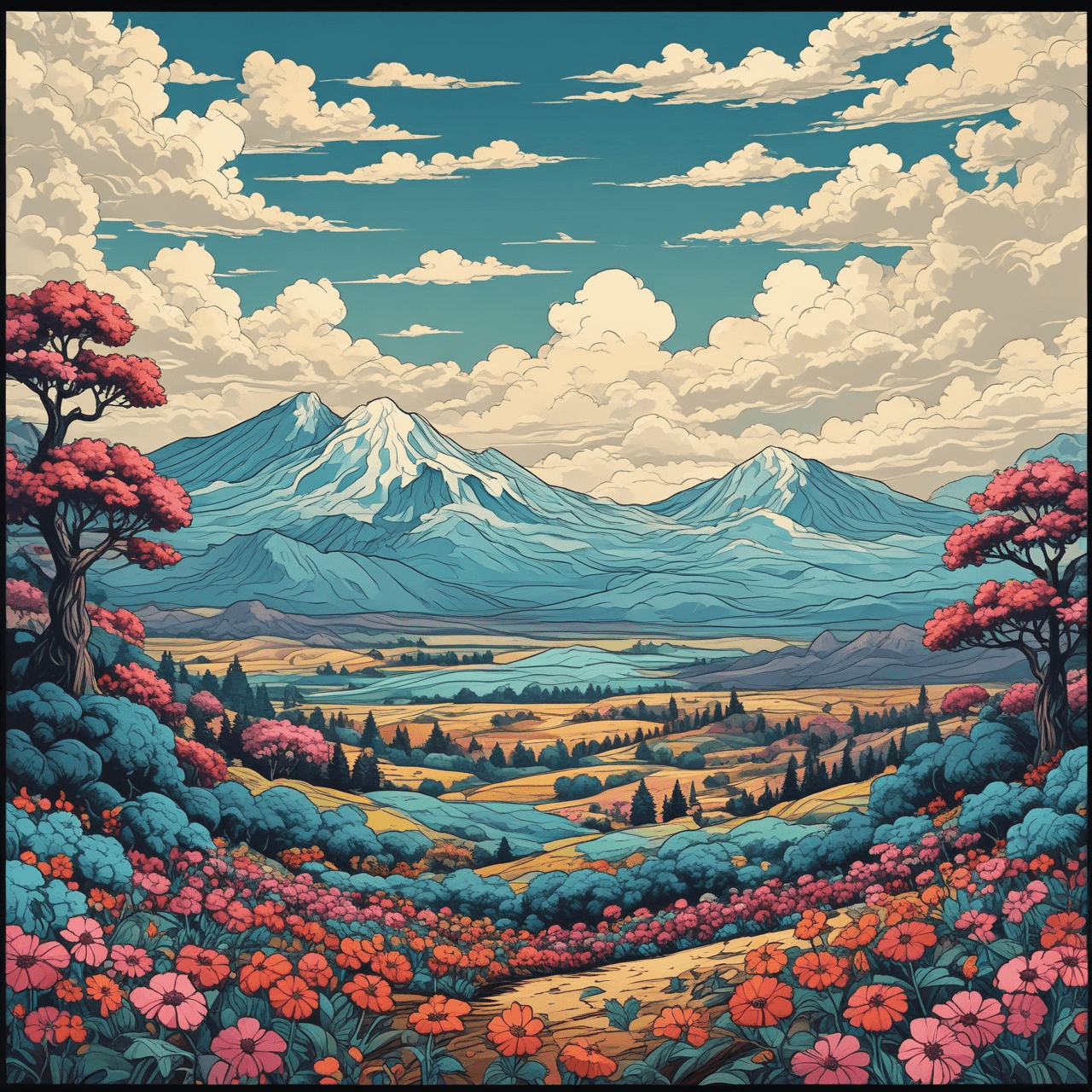 Carrera Estadística Floral game banner