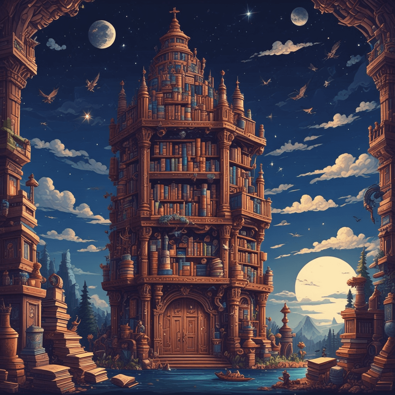 Literary Lane Runner game banner