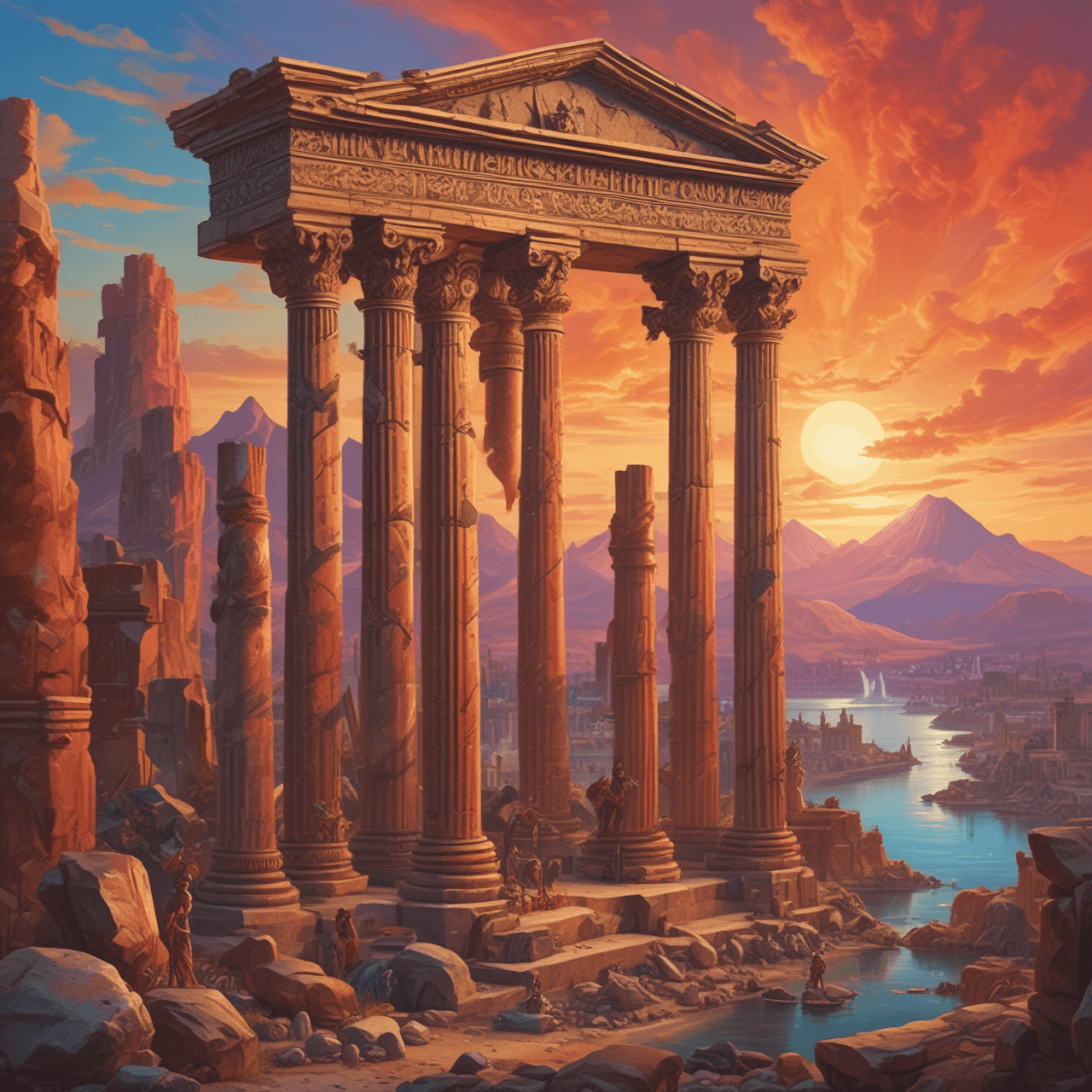 Ancient Run Quiz game banner