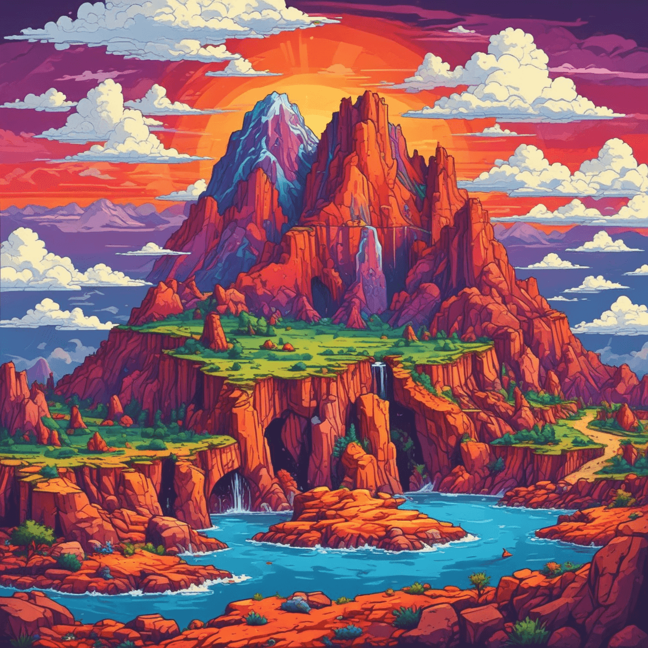 Tectonic Drift Dash game banner