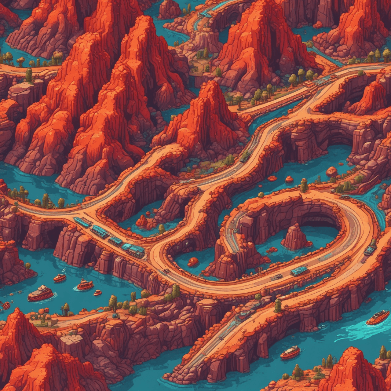 Rock Cycle Runner game banner