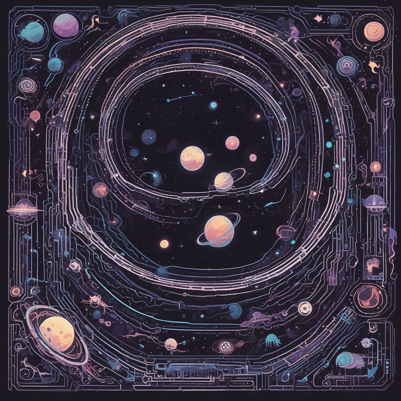 Atomic Nucleus Run game banner