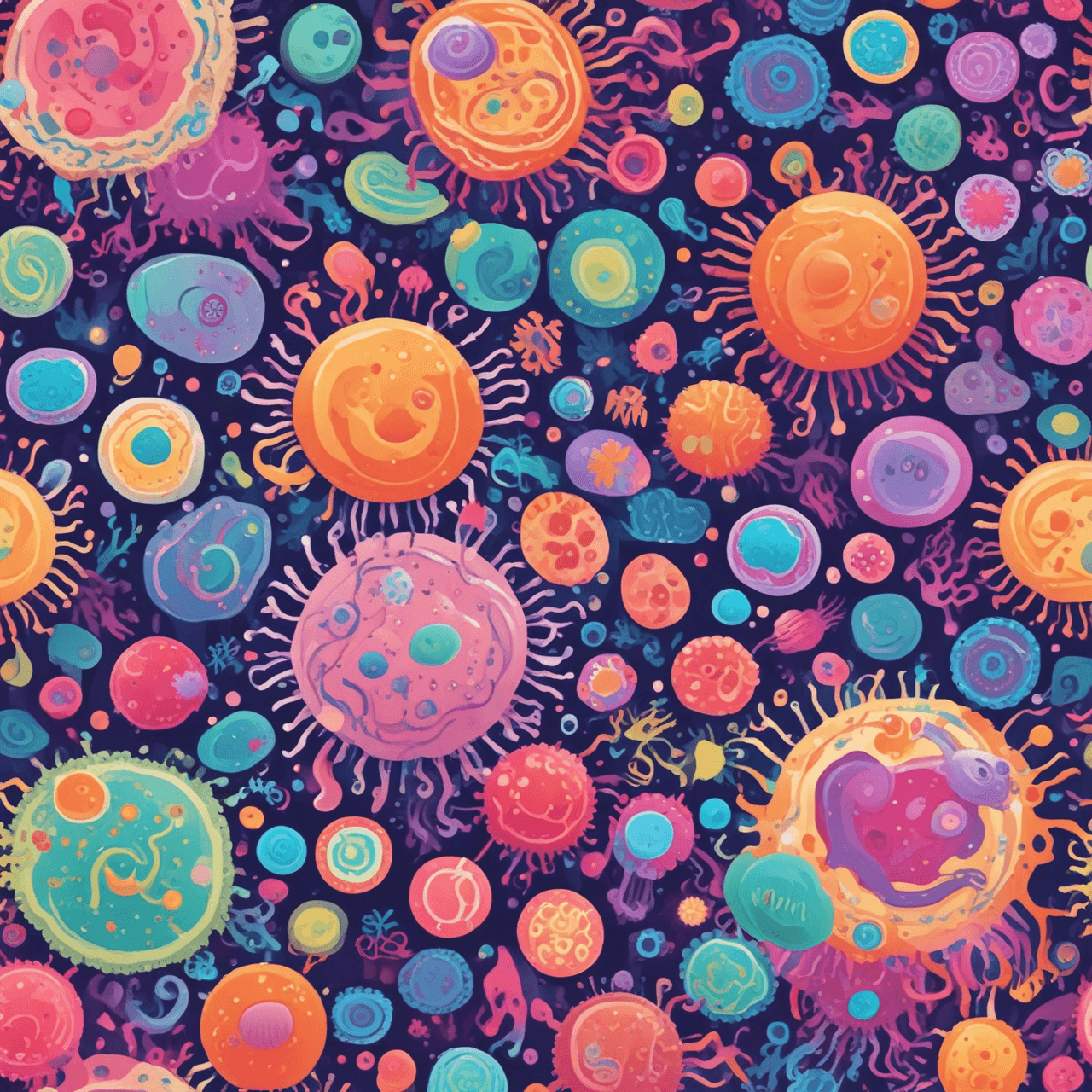 Microbe Runner Quiz game banner