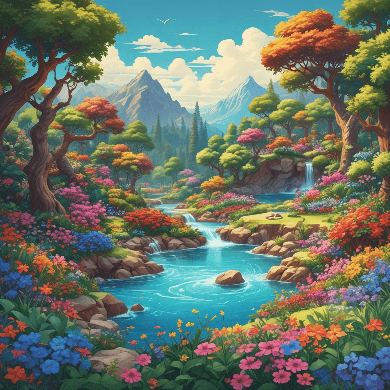 Paradise & Hellfire Adventure Run game banner