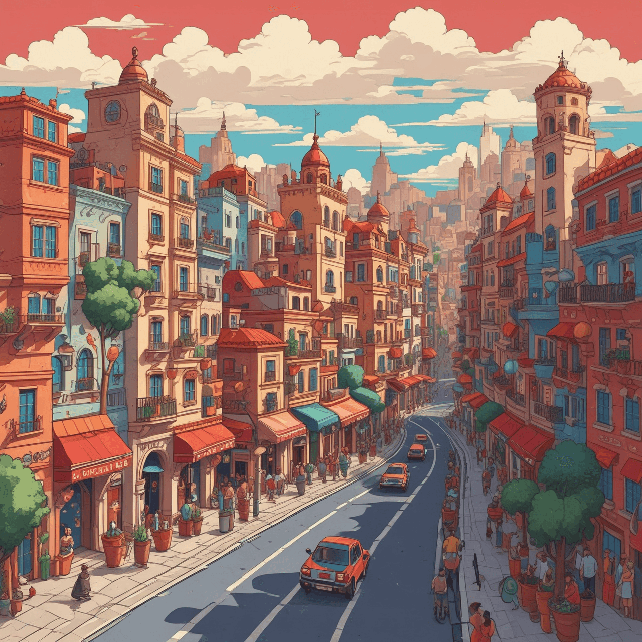 Spanish Vocab Race game banner