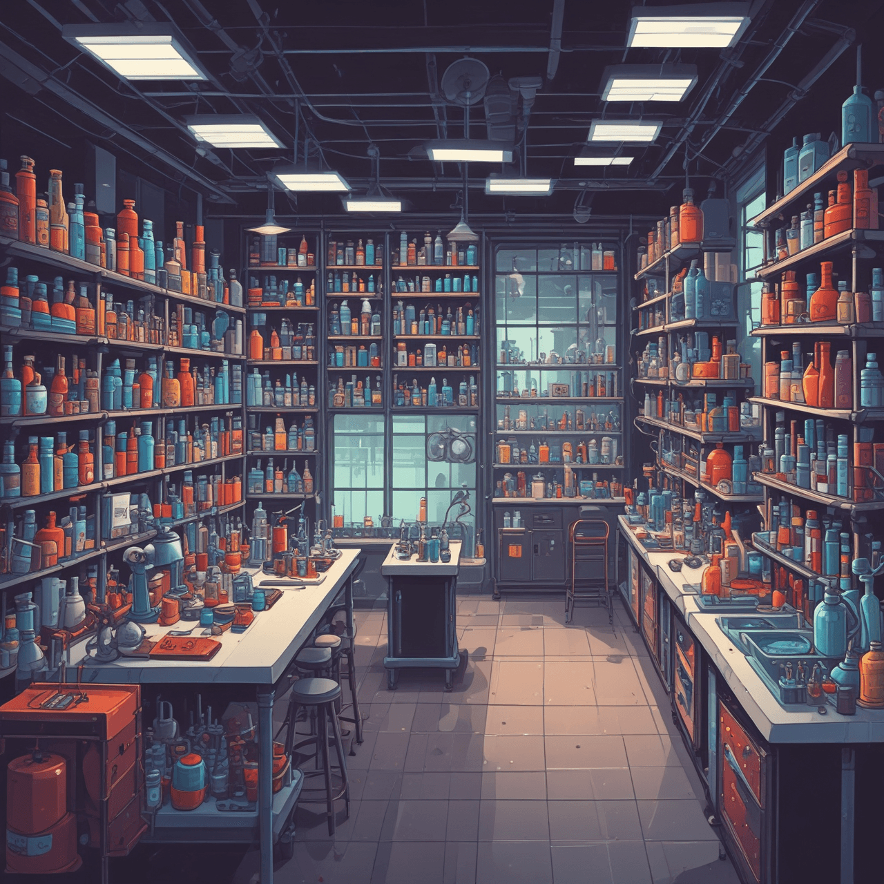 Lab Equipment Quiz Adventure game banner