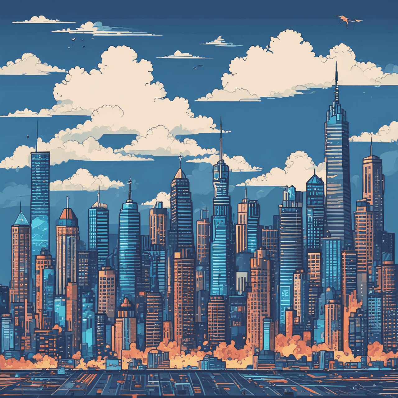 Startup Sky Jump game banner