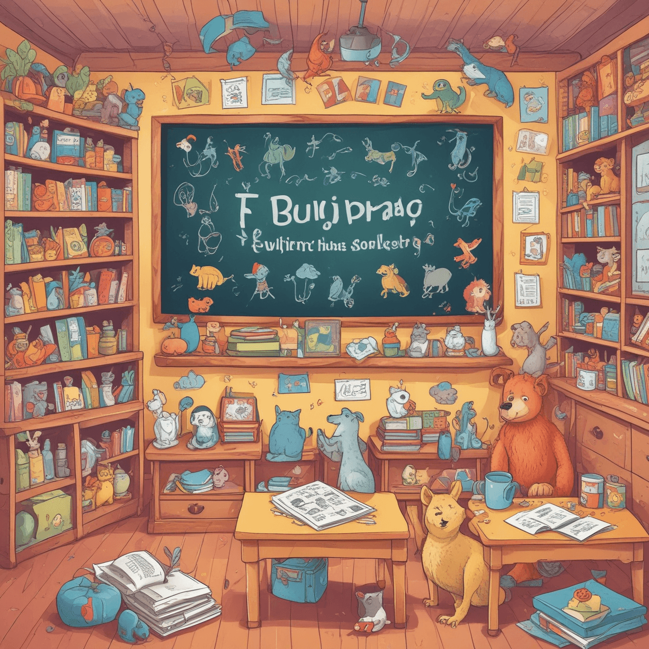 Jetpack English Adventure game banner