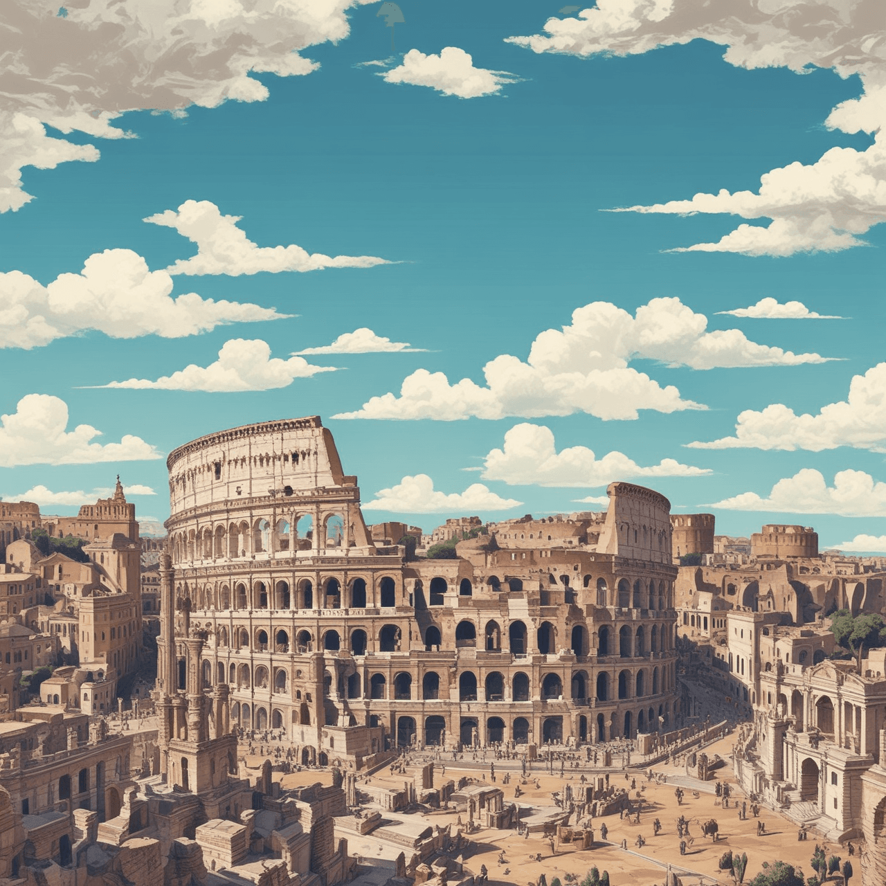 Derecho Romano Quiz Defenders game banner