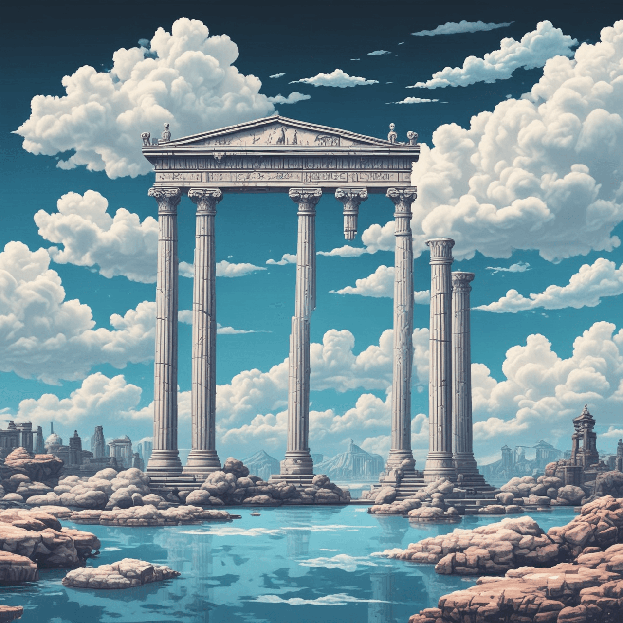 Cloud Bridge History Quiz game banner