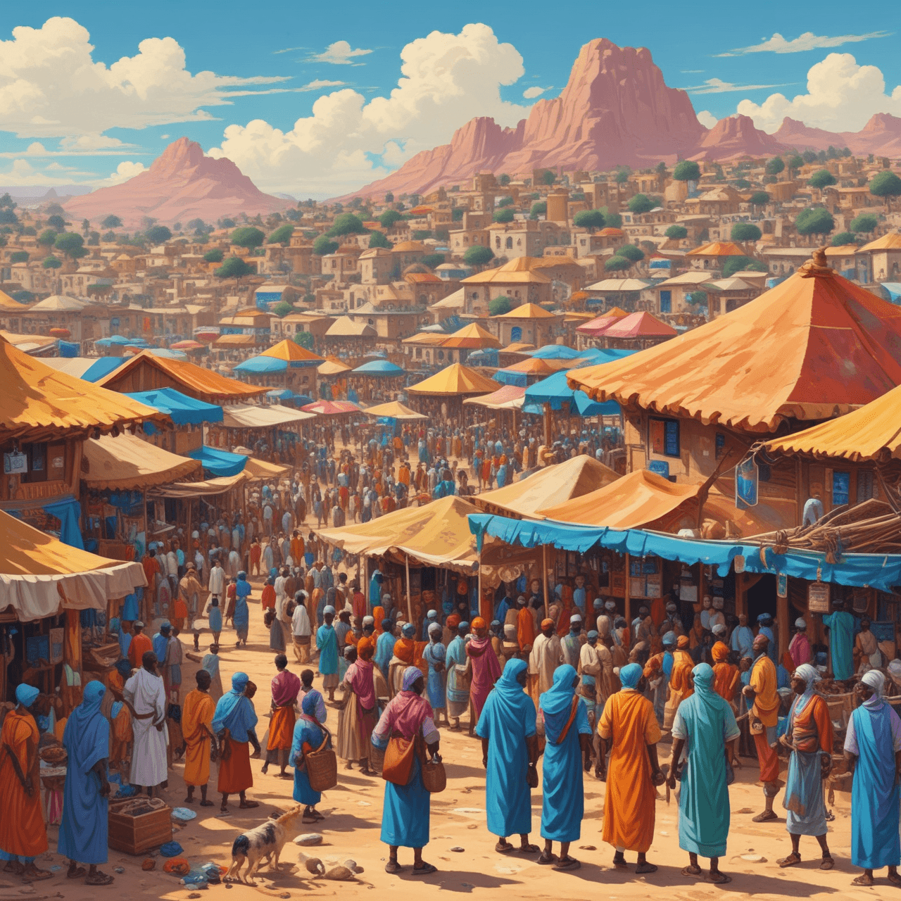 Hausa Number Dash game banner