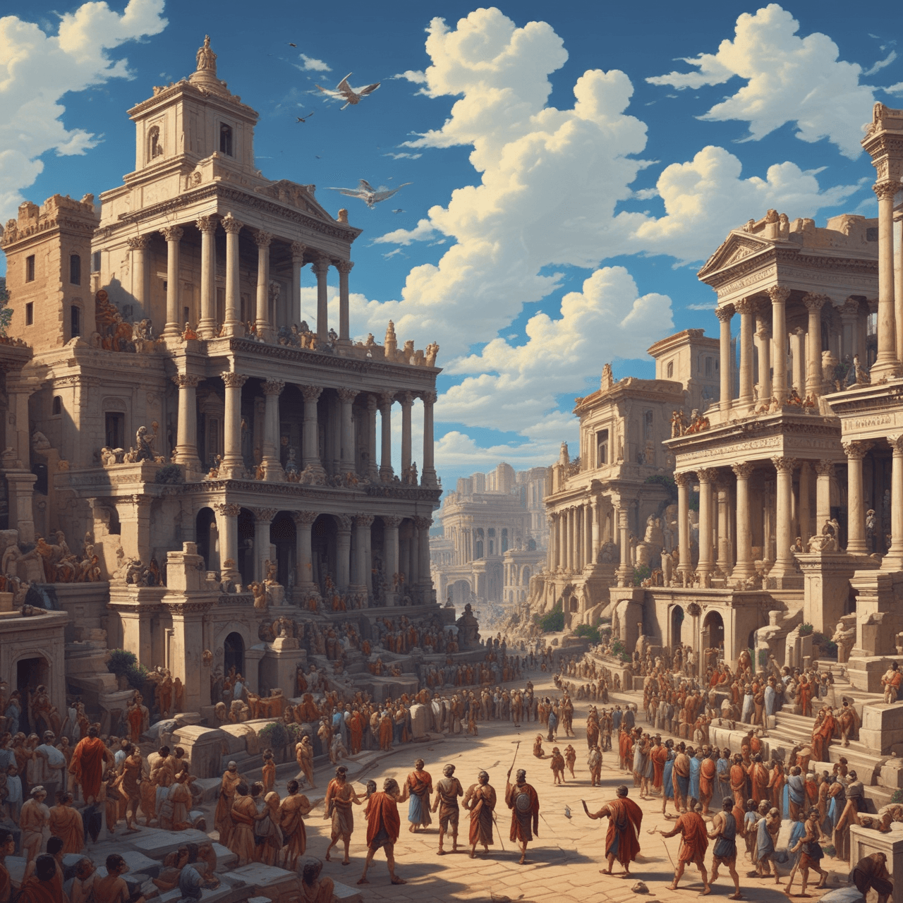 Roma Racer game banner