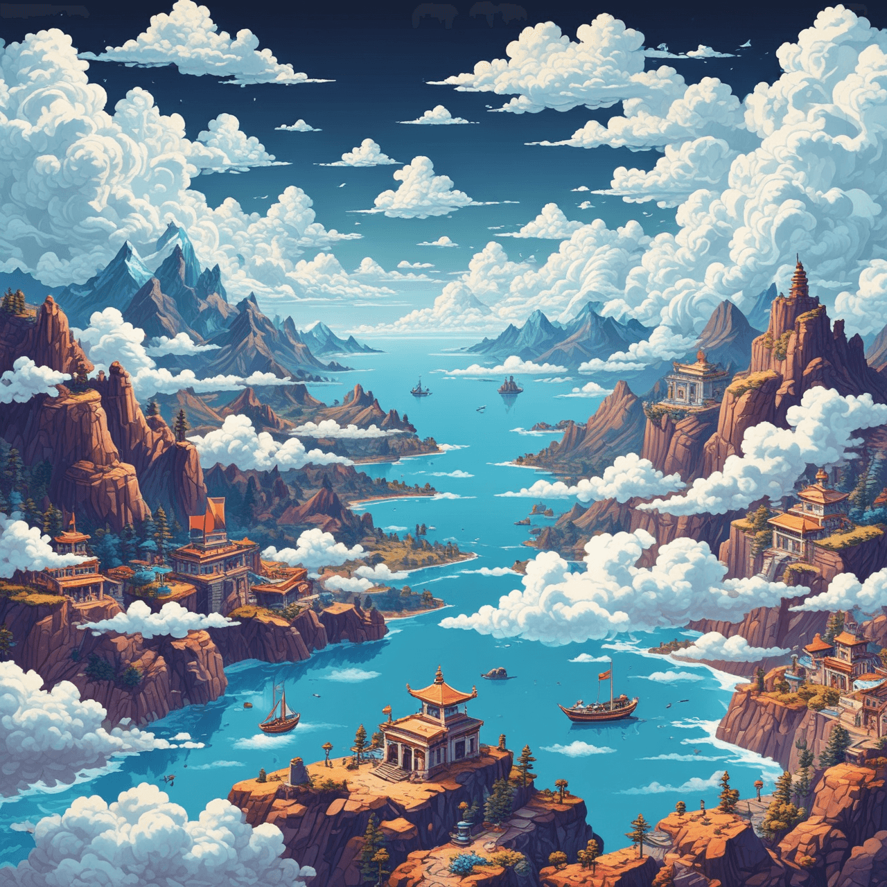 History's Cloud Bridge game banner