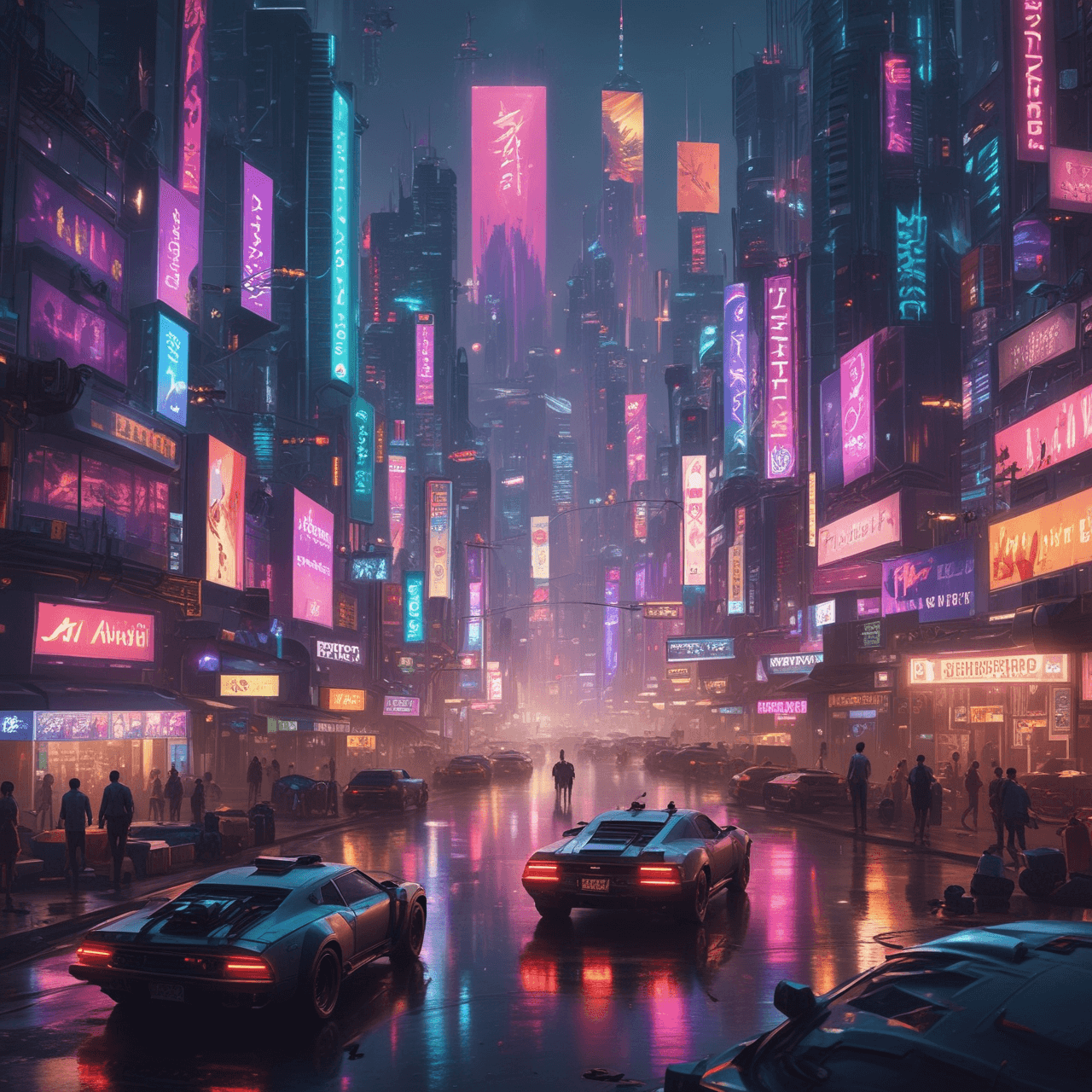 Cyberpunk Jump RED game banner