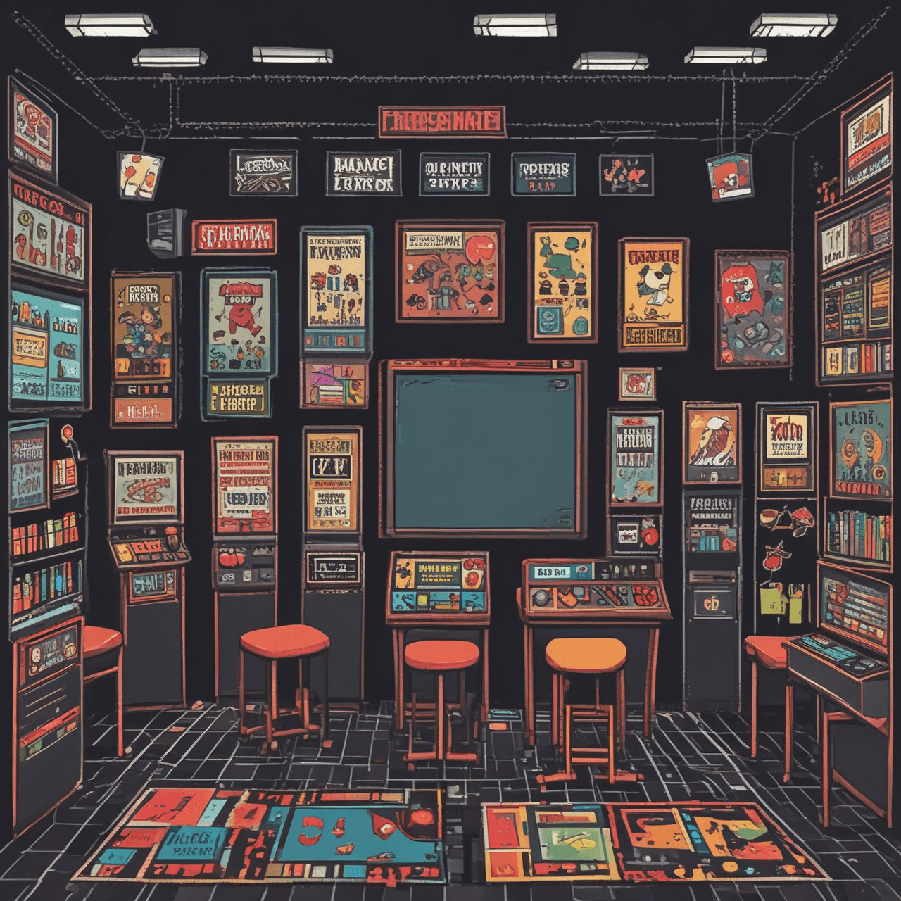 Carrera de Vocabulario Escolar game banner