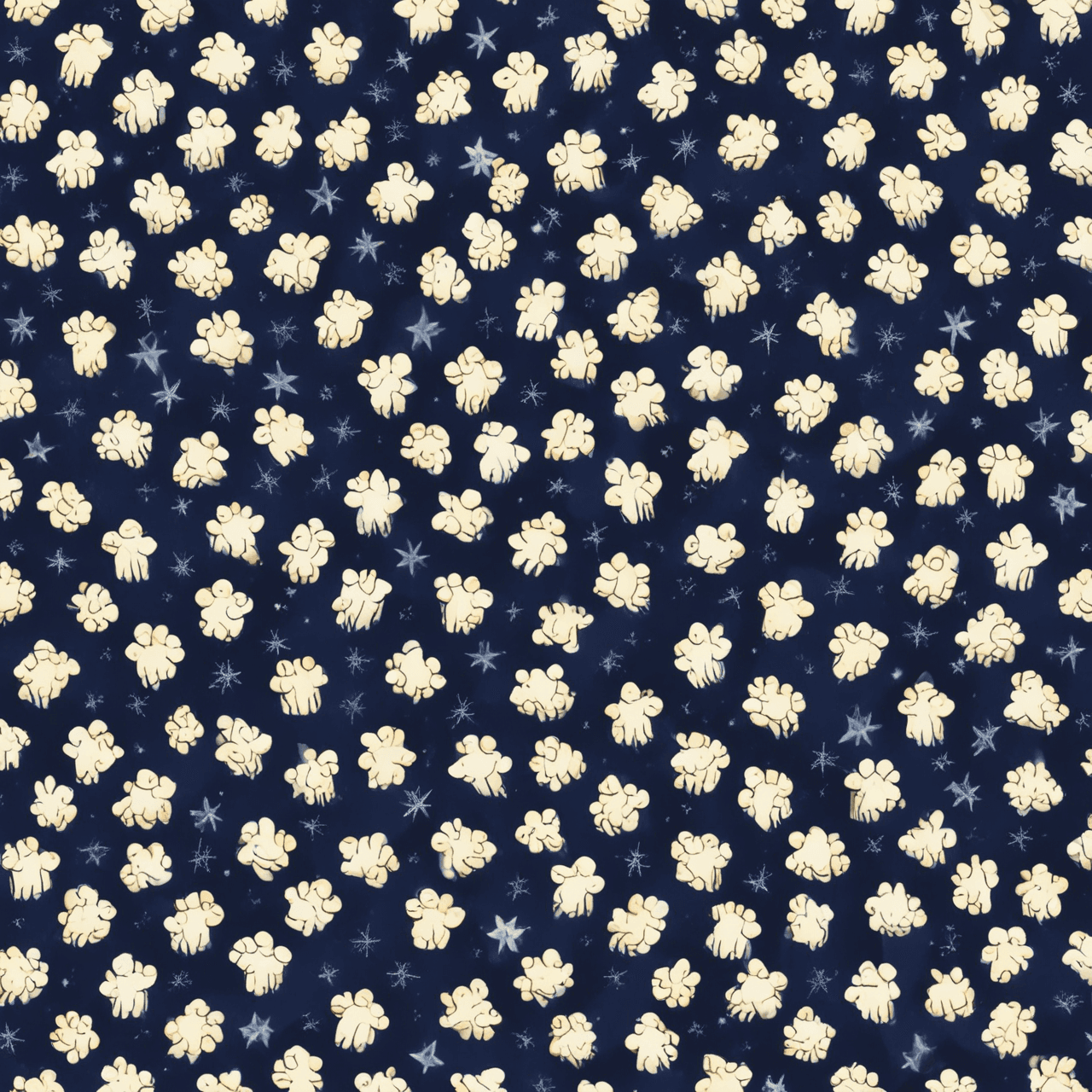 Popcorn Space Defenders game banner