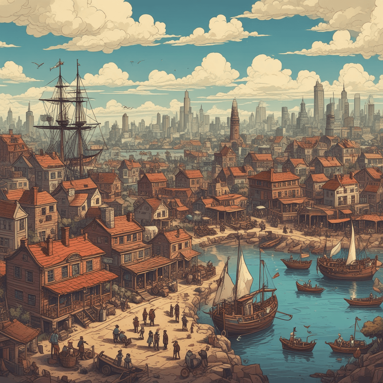 U.S. History Jetpack Adventure game banner