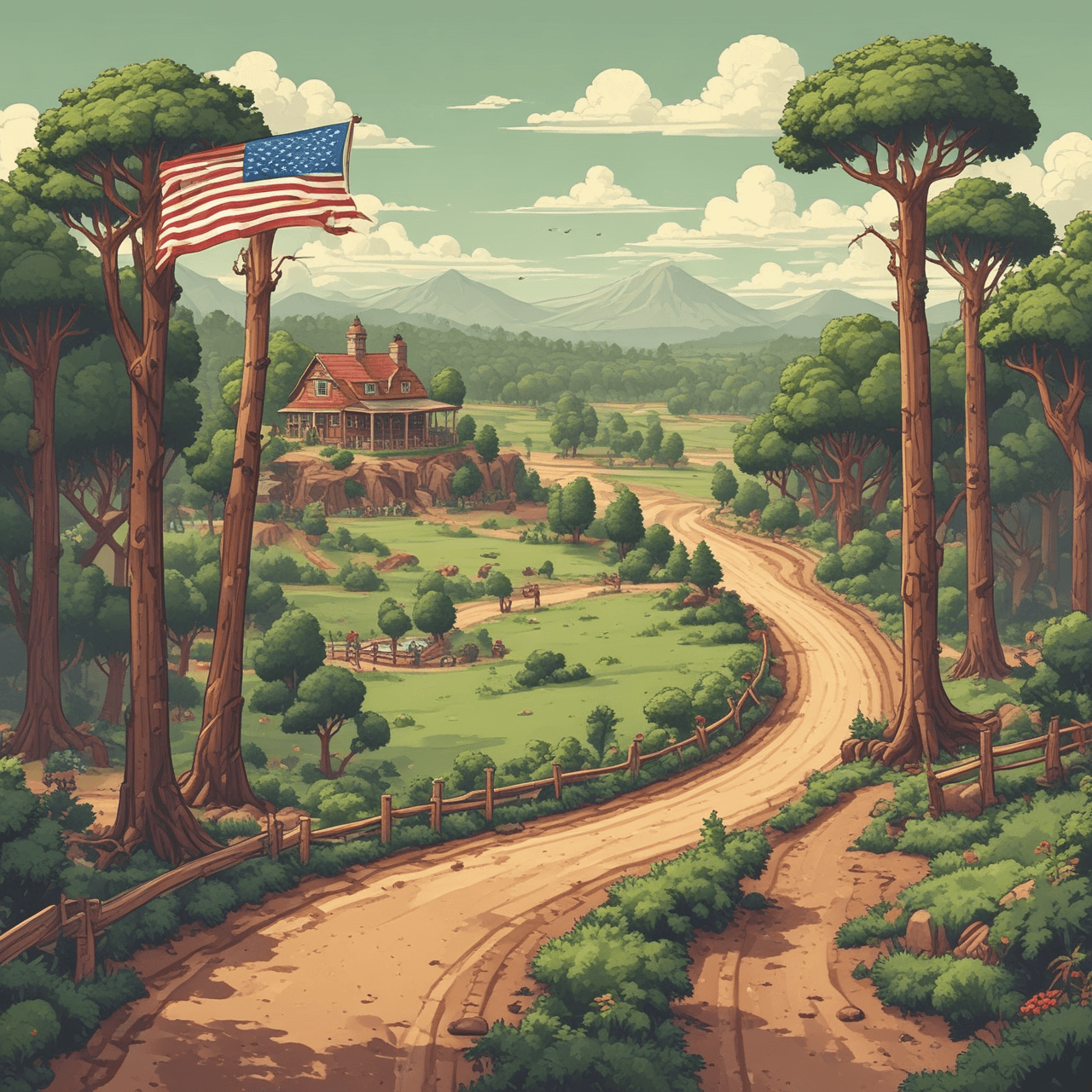 Liberty Run game banner