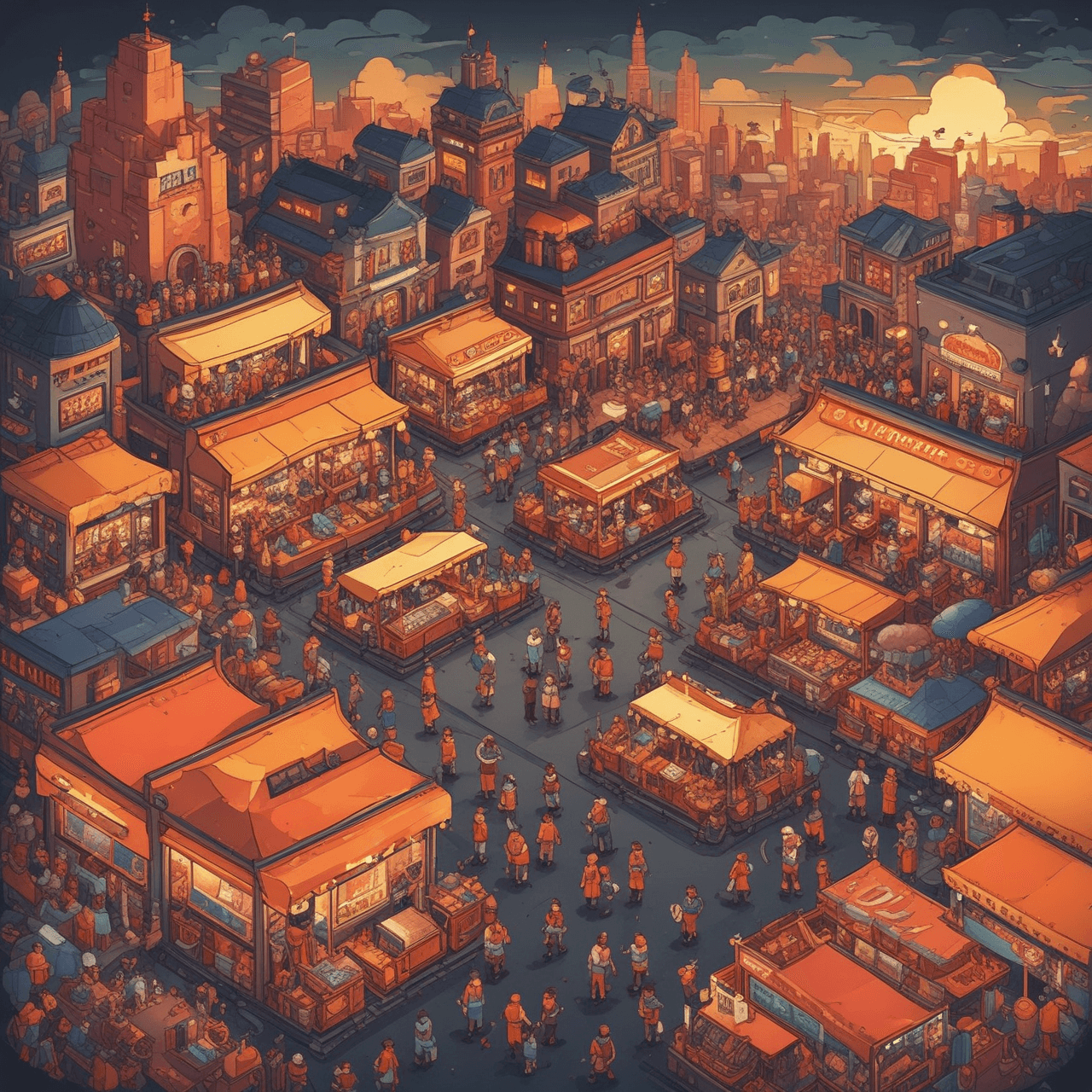 Microeconomics Cloud Jump game banner