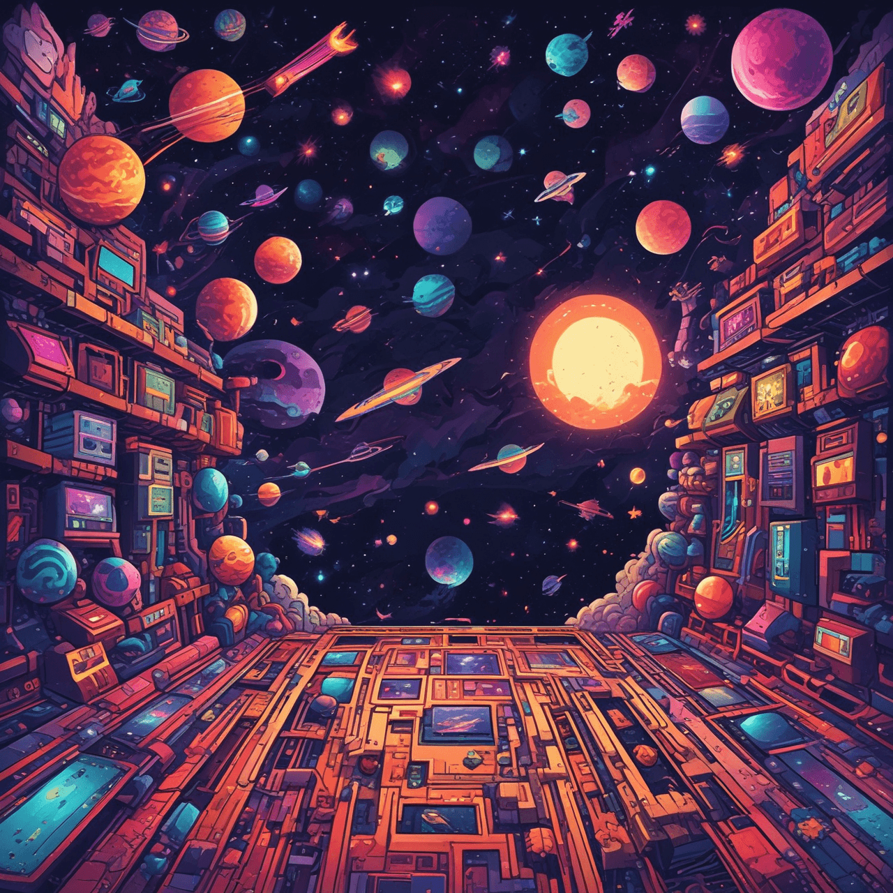 Cosmic Gravity Challenge game banner