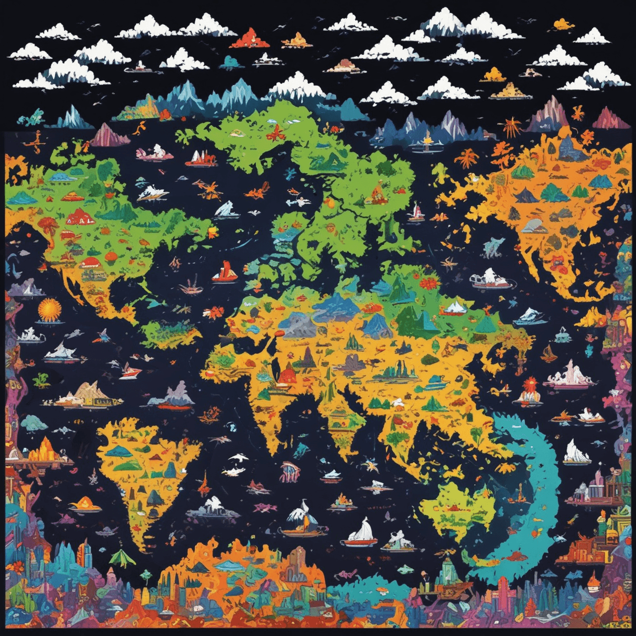 Jetpack Geography Adventure game banner