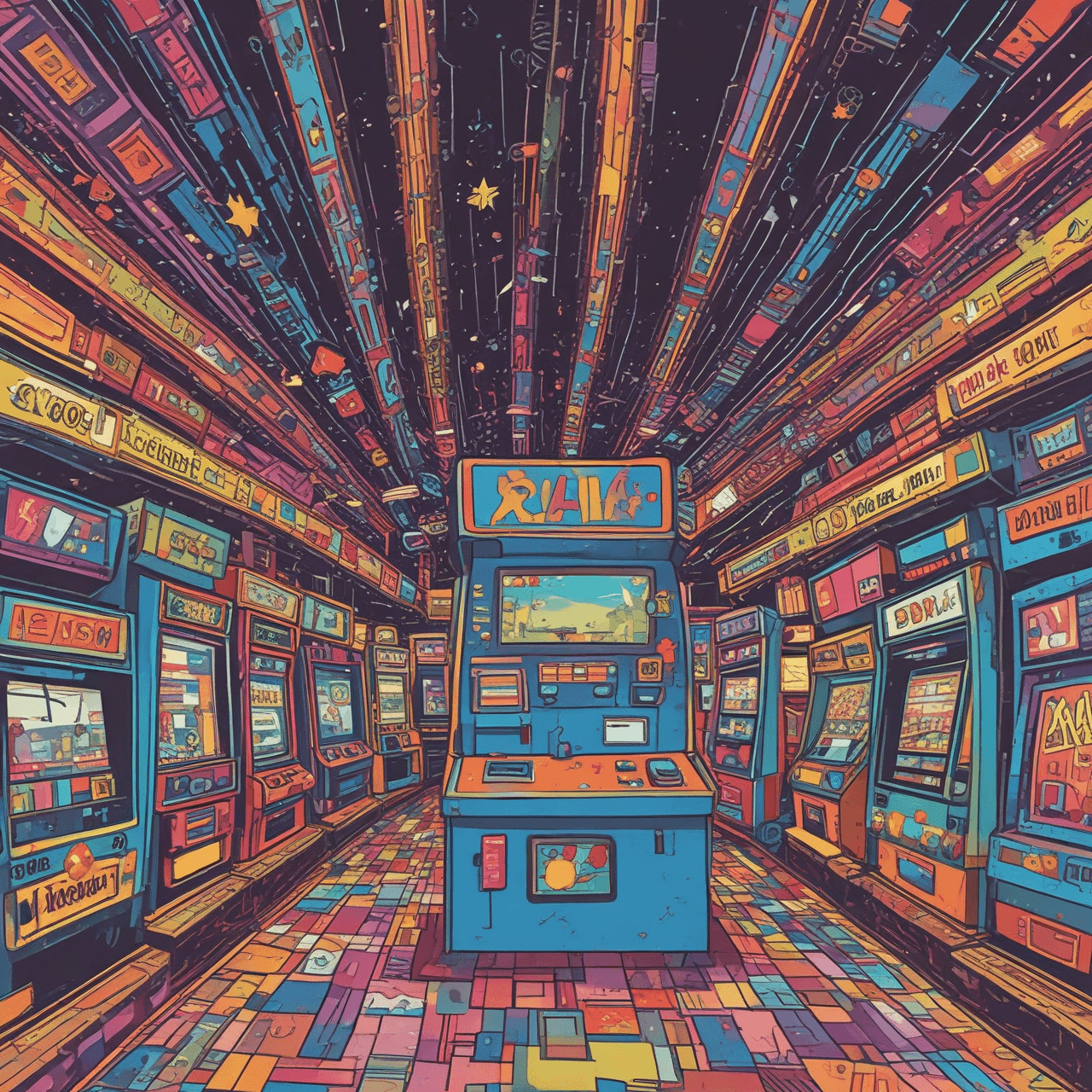 Jetpack Coördinaten Avontuur game banner