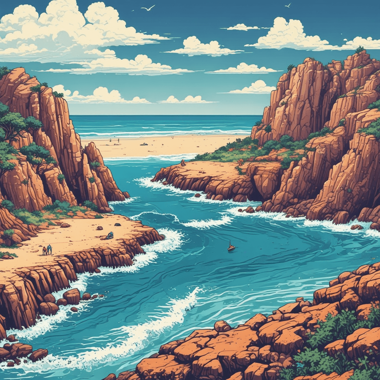 Coastal Erosion Run game banner