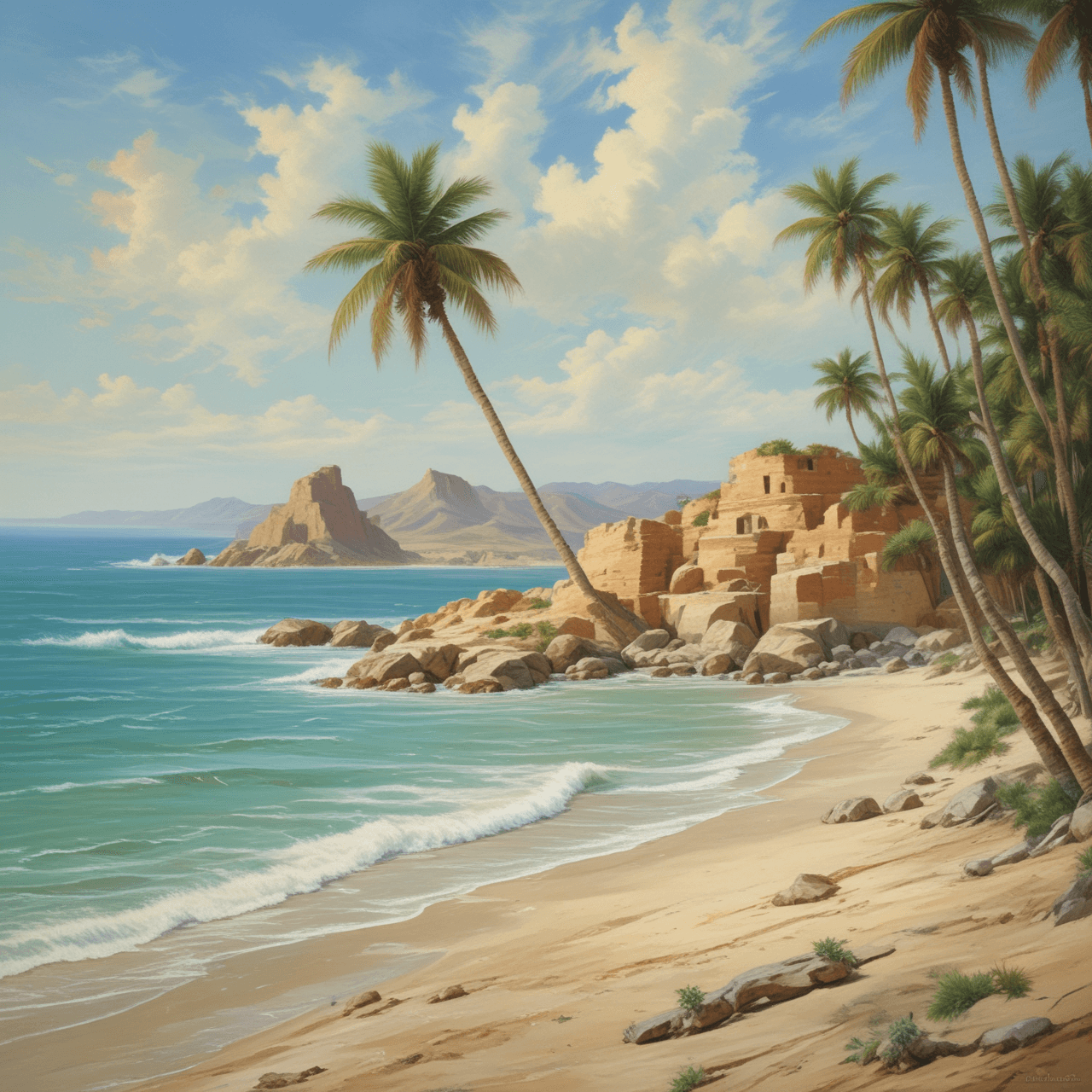 Mesopotamia Oasis Run game banner