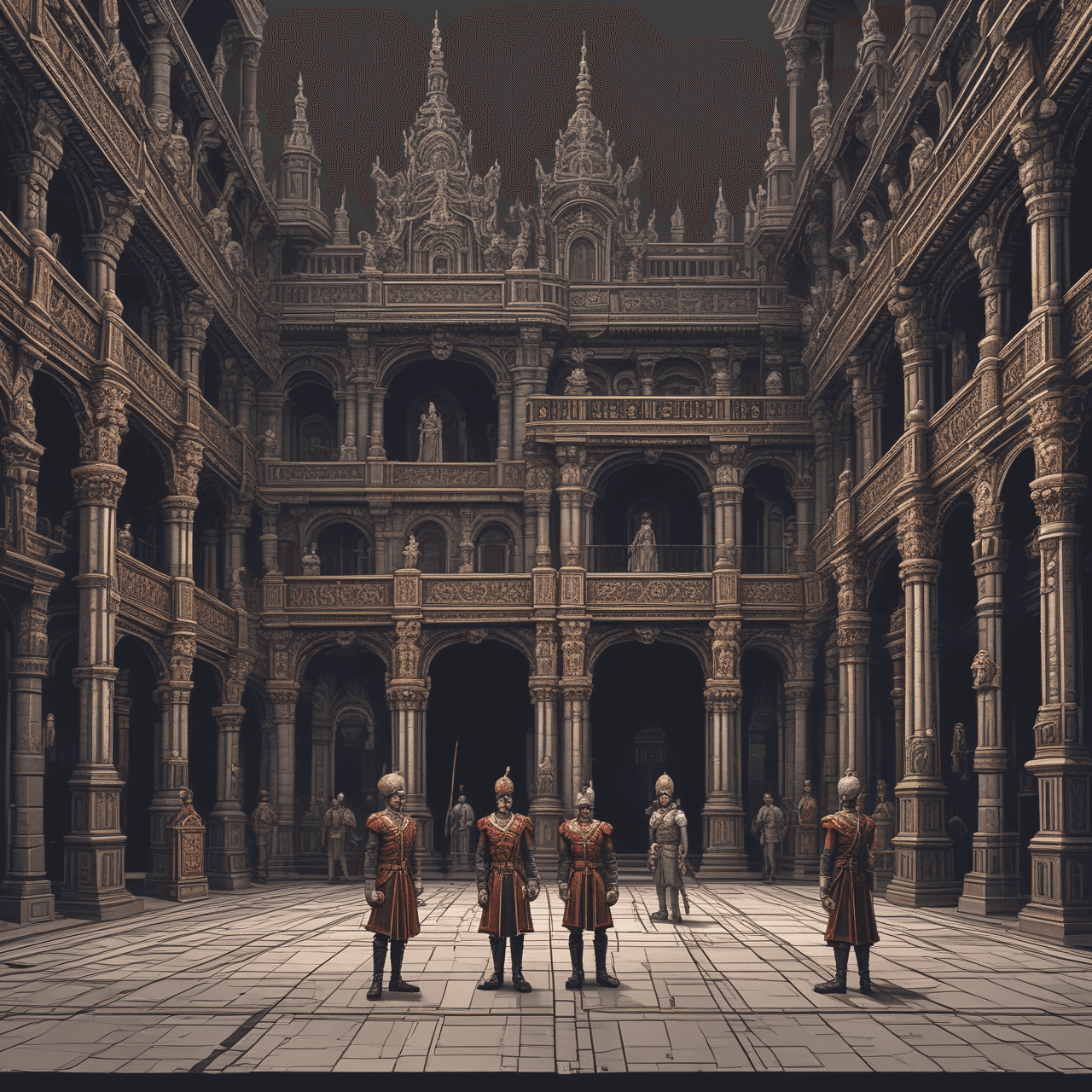 Absolutism Run Quiz game banner