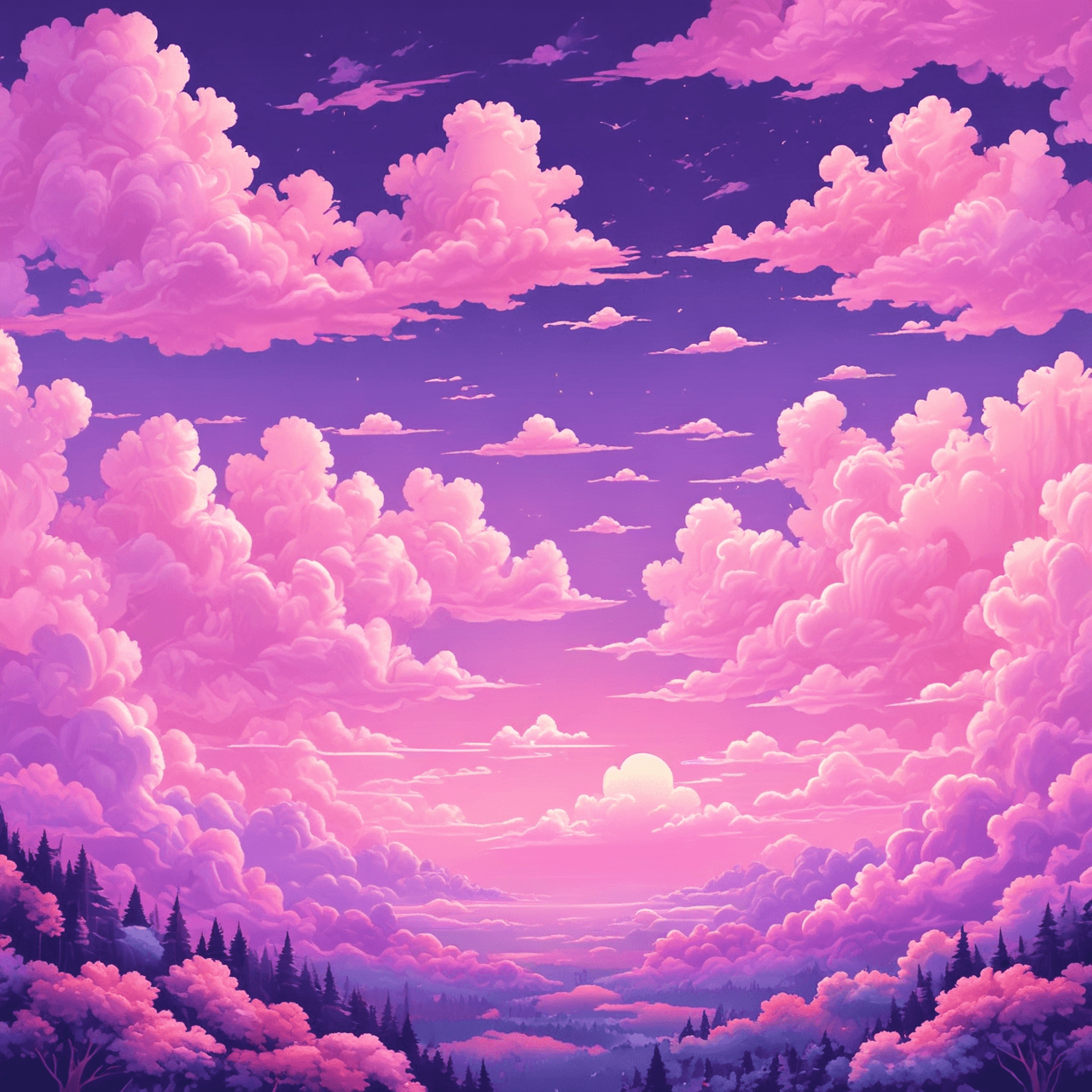 Pastel Division Cloud Bridge game banner