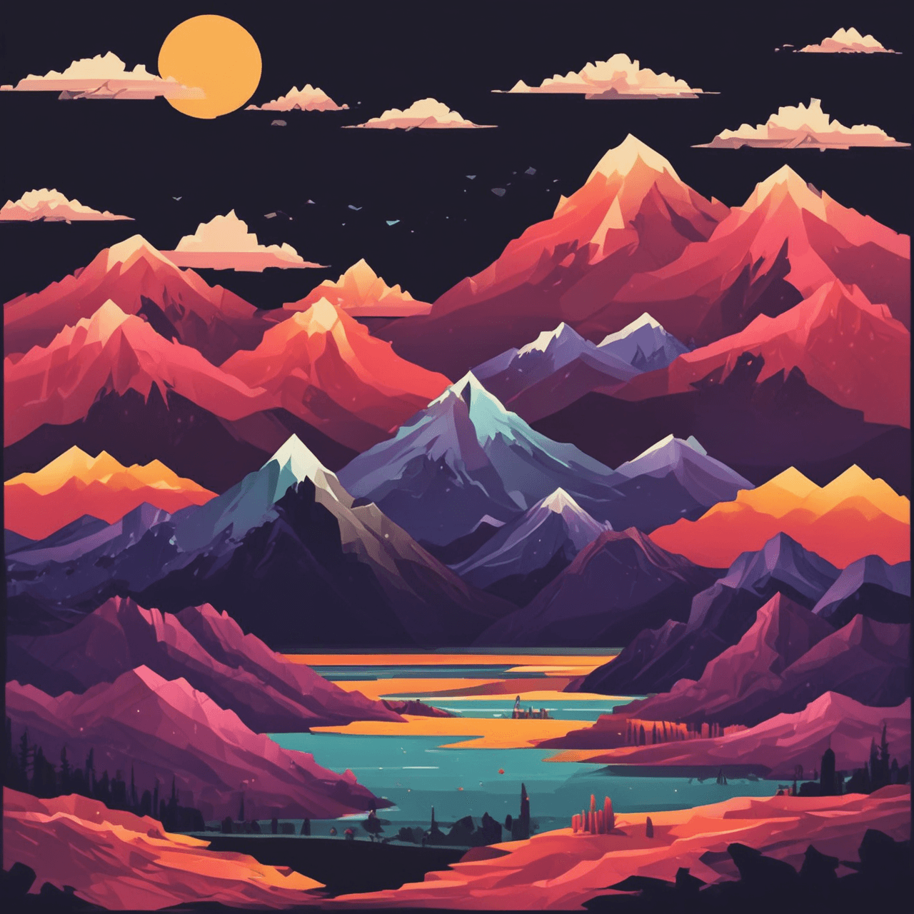 Polygon Dash game banner