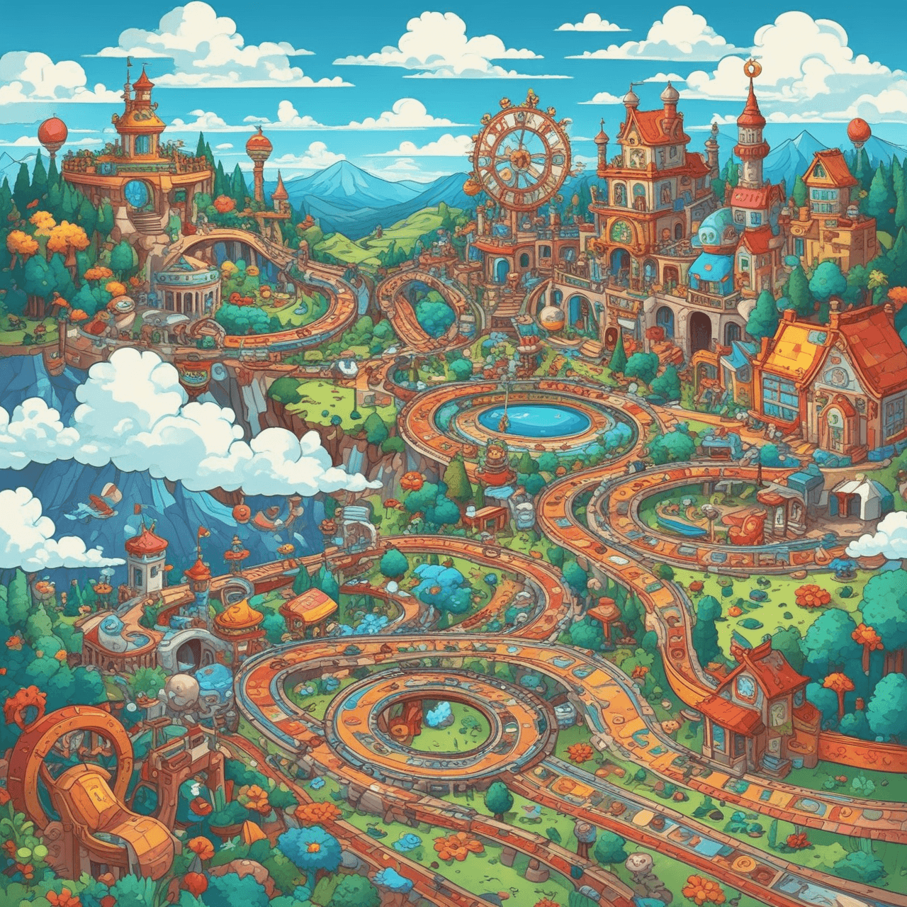 Clock Race Challenge game banner