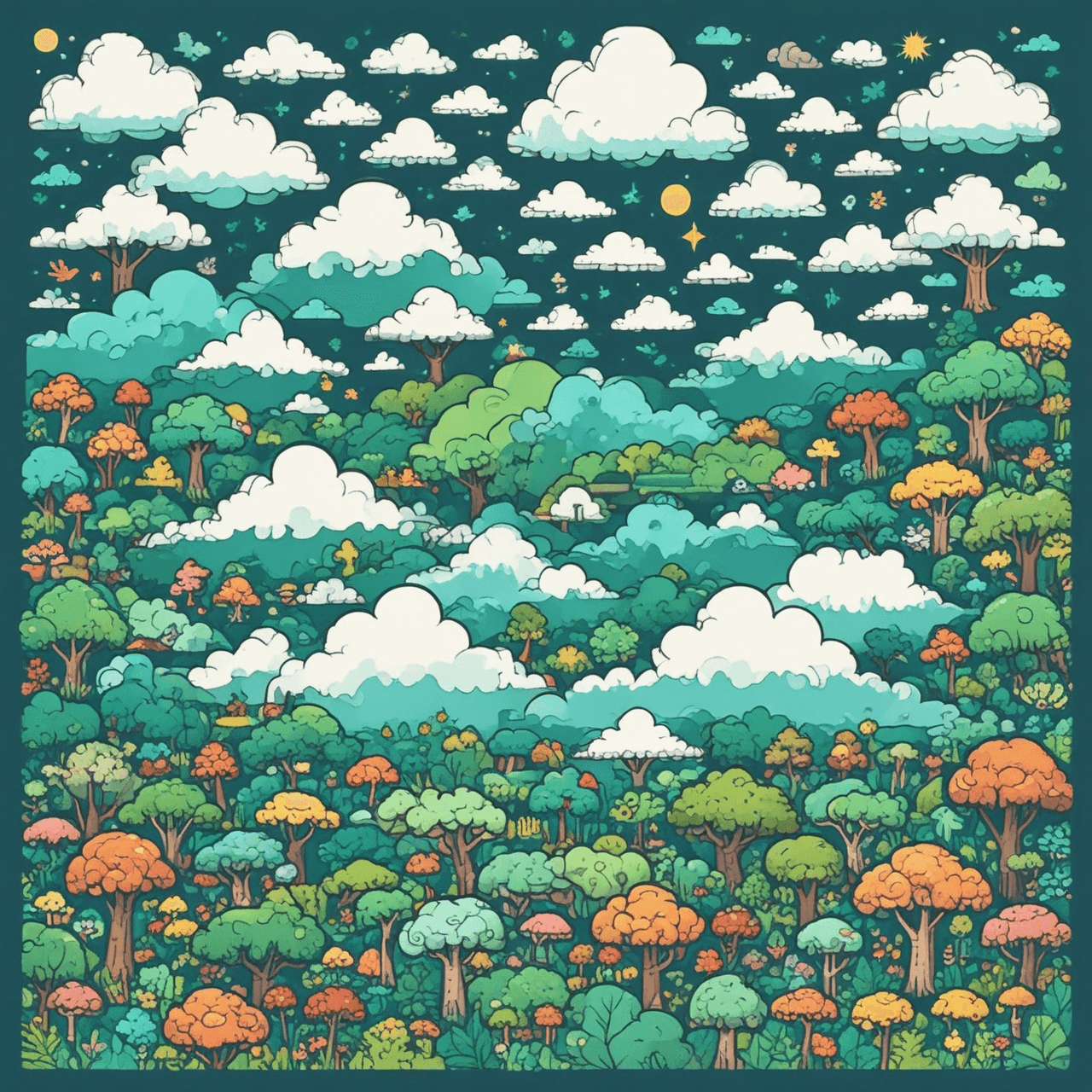 Tafels Wolkenbrug game banner