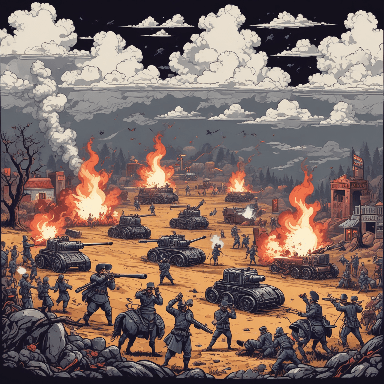 Civil War Race game banner