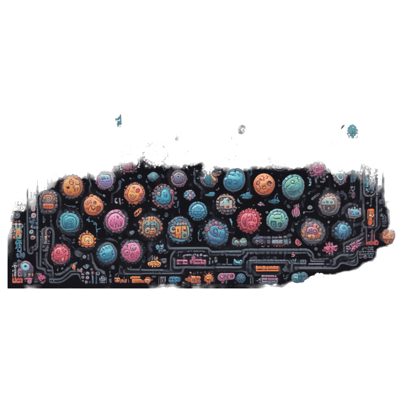 Cellular Cloud Hop game banner