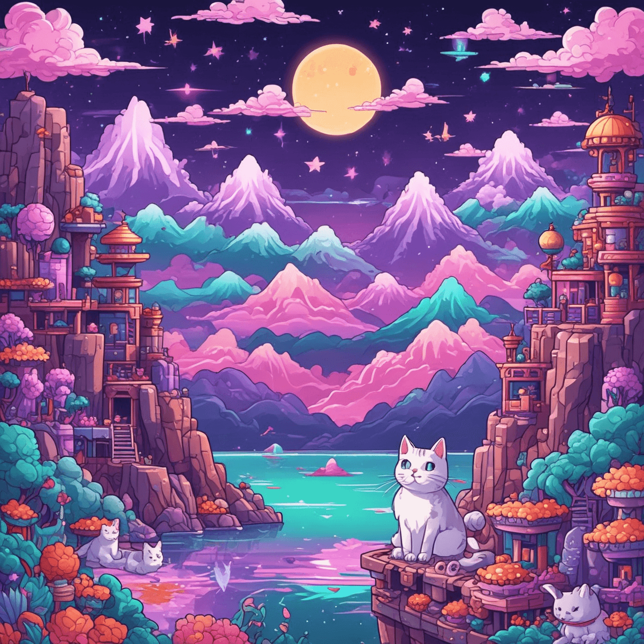 Kawaii Cat: Global Quest game banner