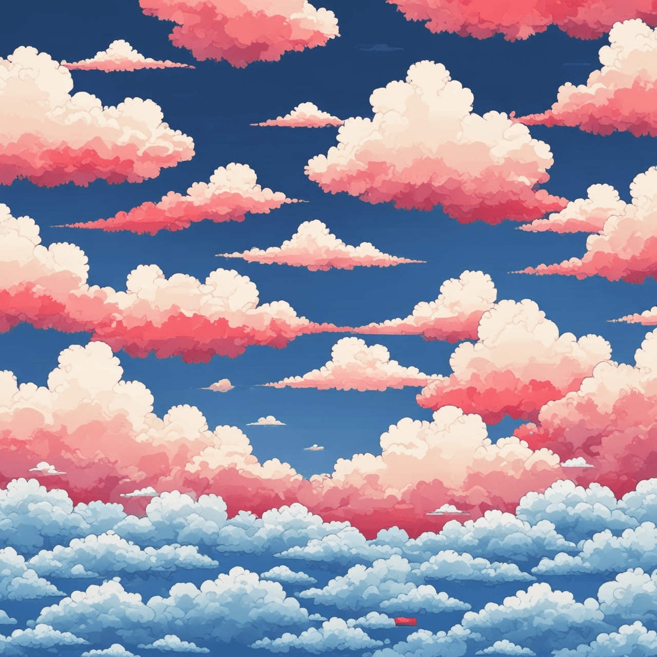 French Number Cloud Jump game banner