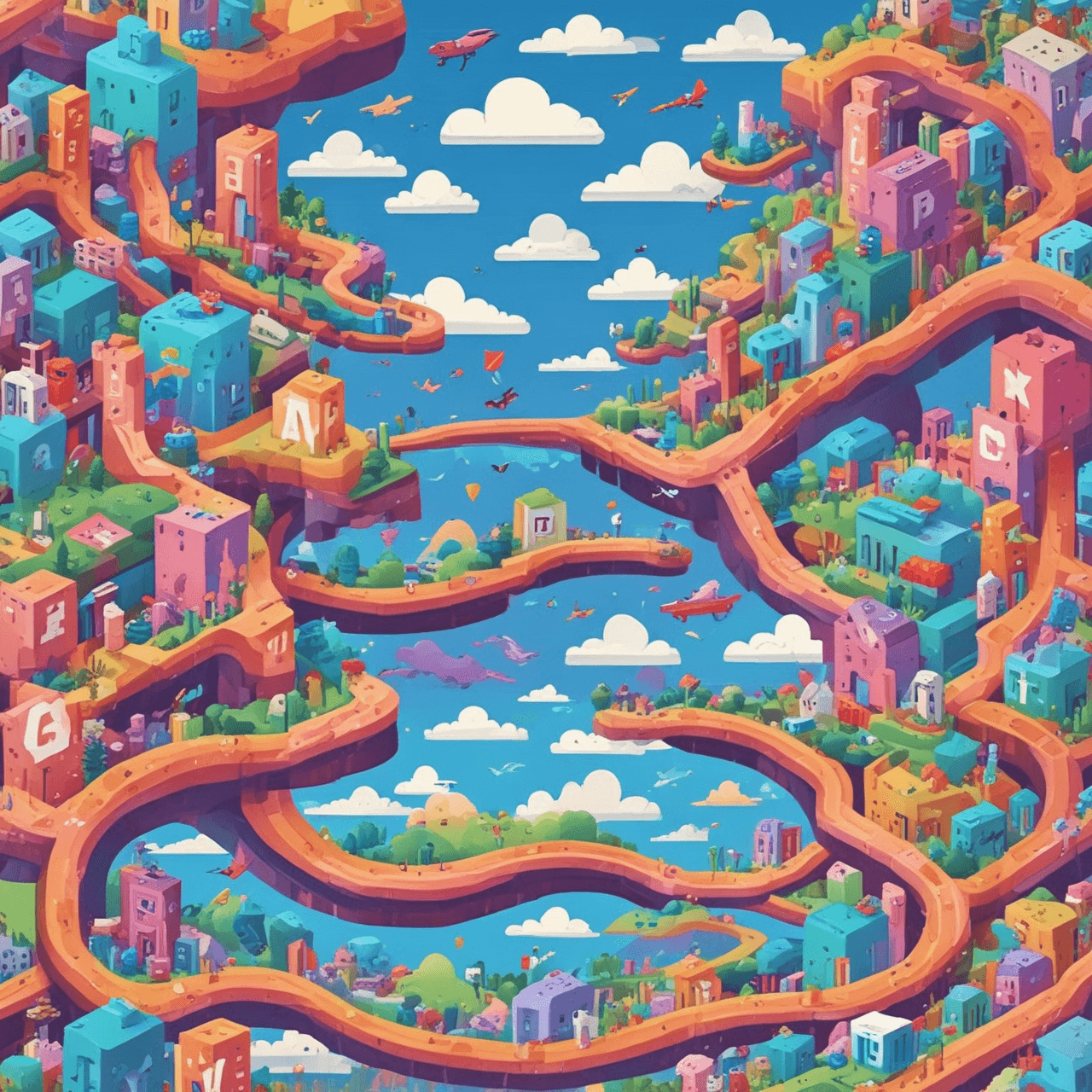 ABC Runner Quiz game banner