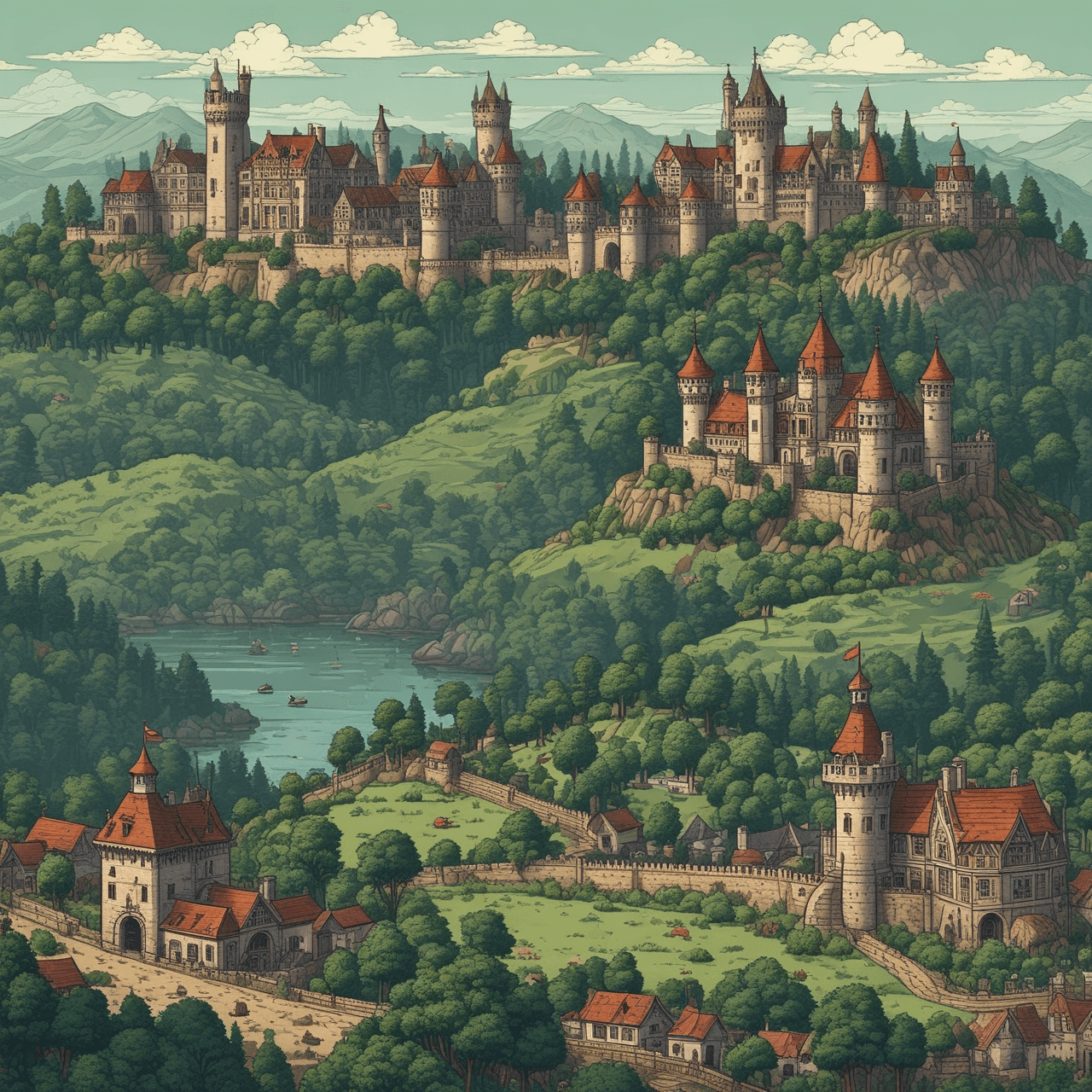 Elizabethan Jump game banner