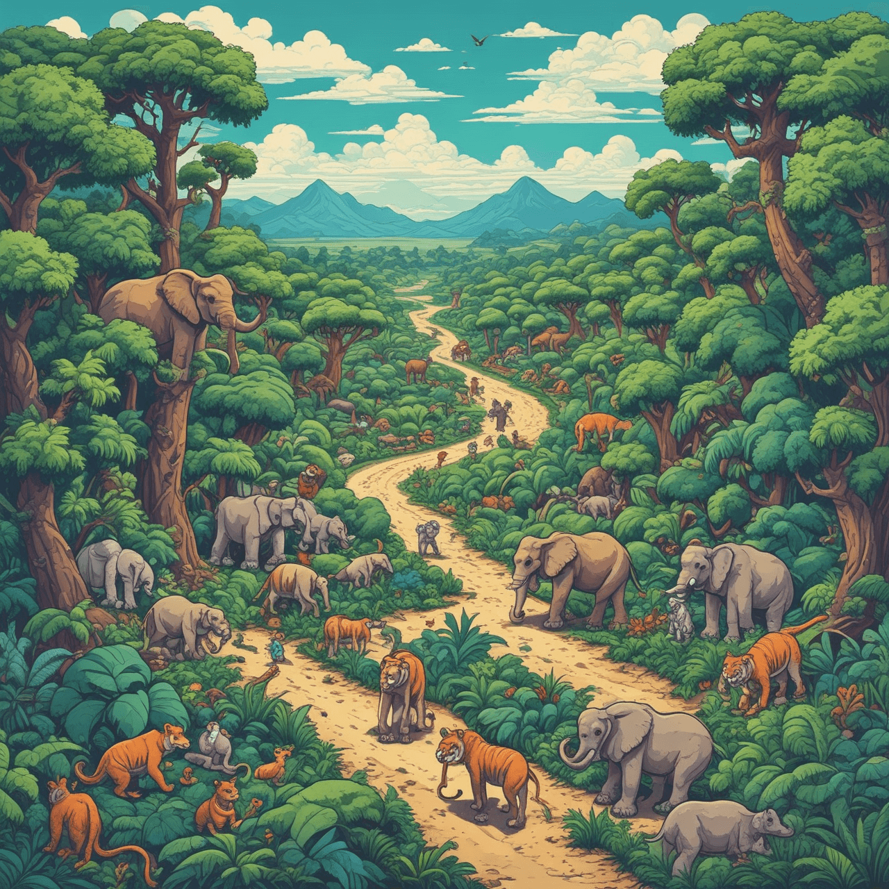 Savci Běh Kvíz game banner