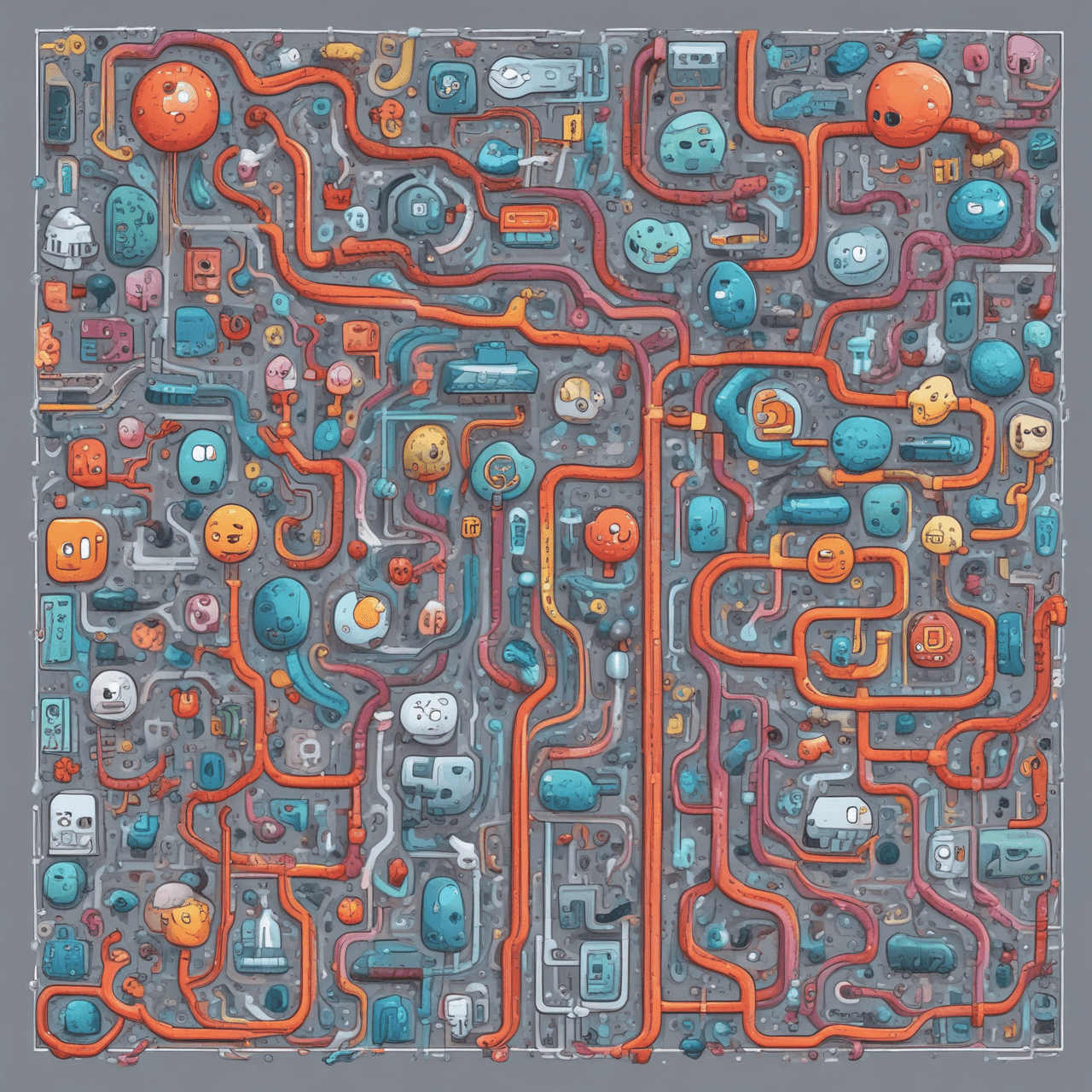 Corrida das Organelas game banner