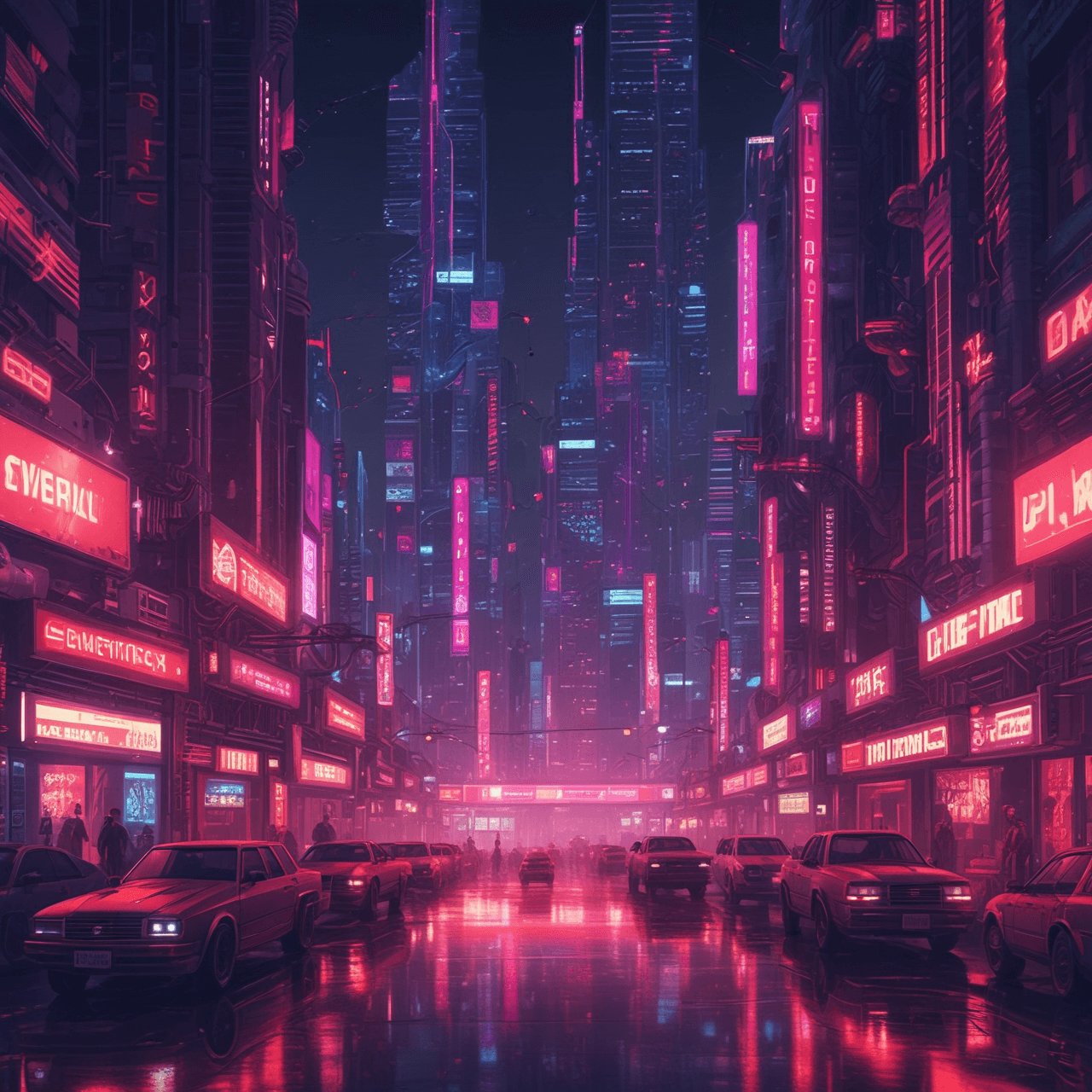 Cyber Blut Jugend Rennen game banner