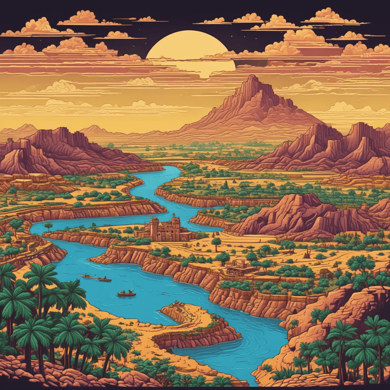 Mesopotamia Dash game banner