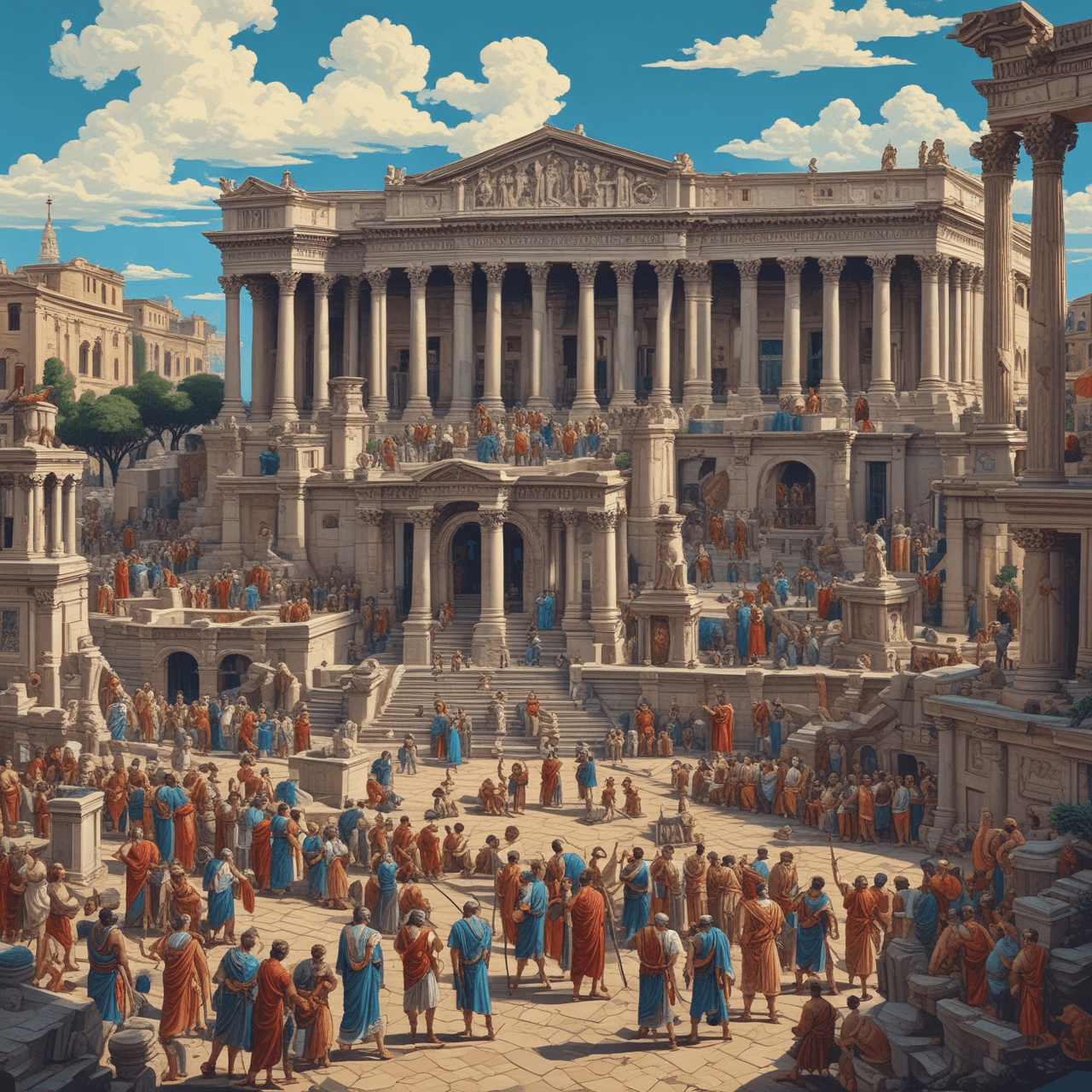 ¡Carrera Romana Republicana! game banner