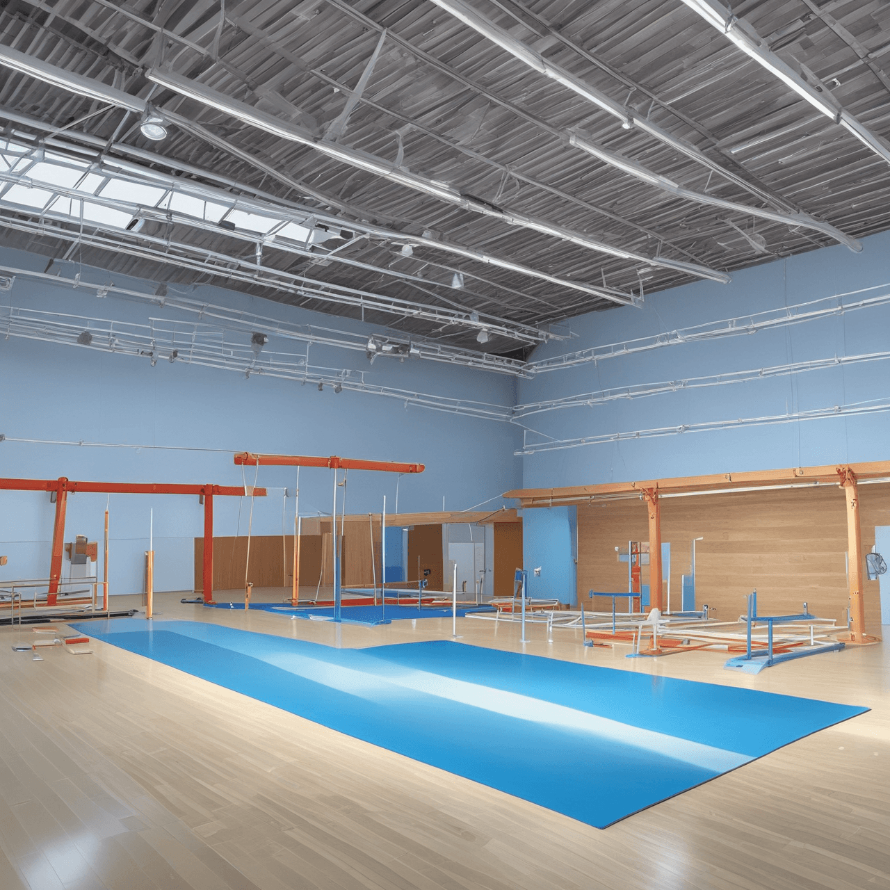 Gymnastics Race game banner