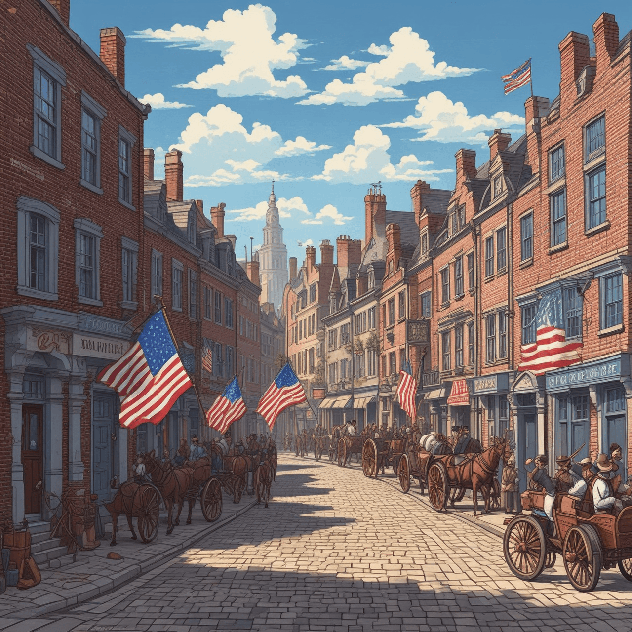 Patriot Dash Quiz game banner