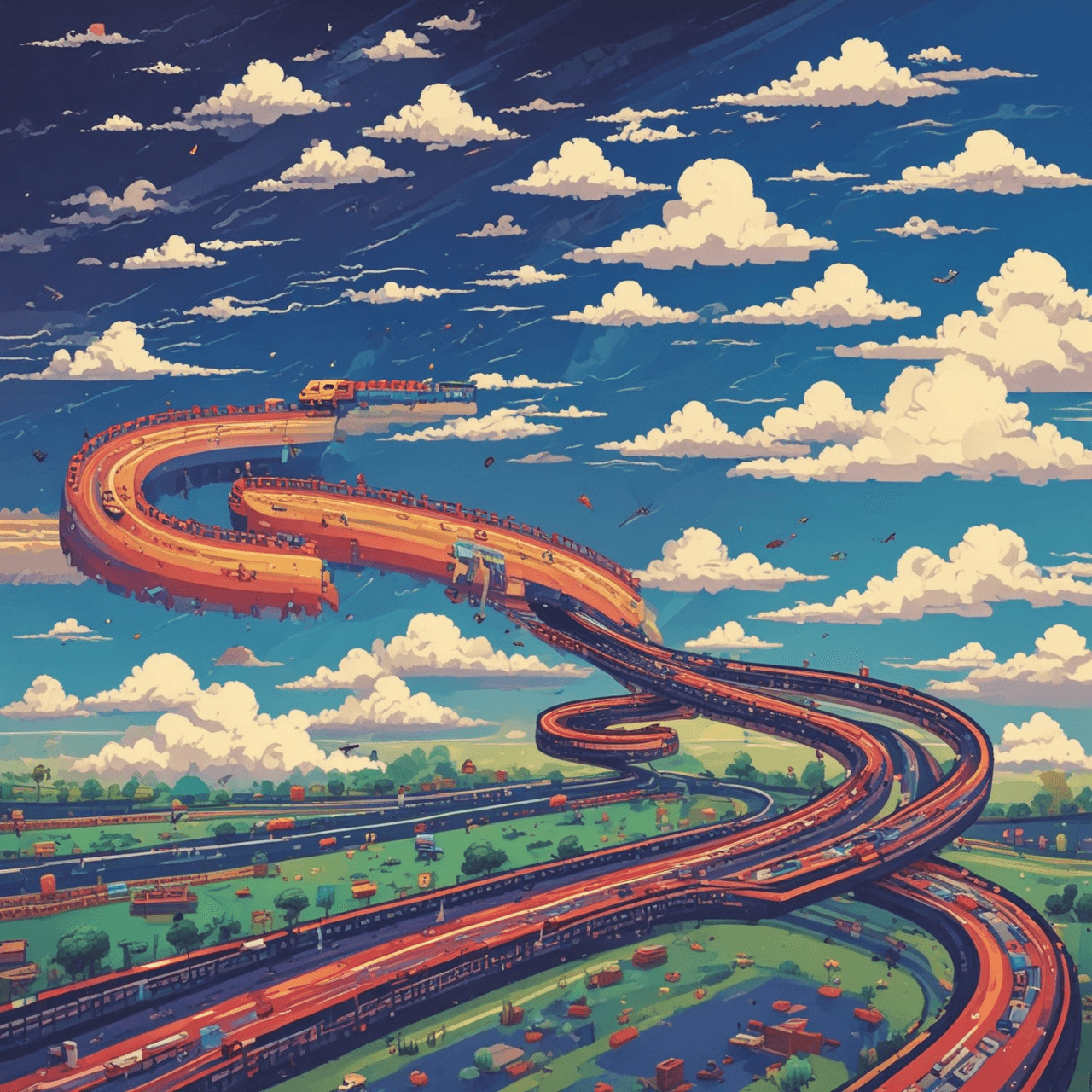 Fraction Transformation Rally game banner